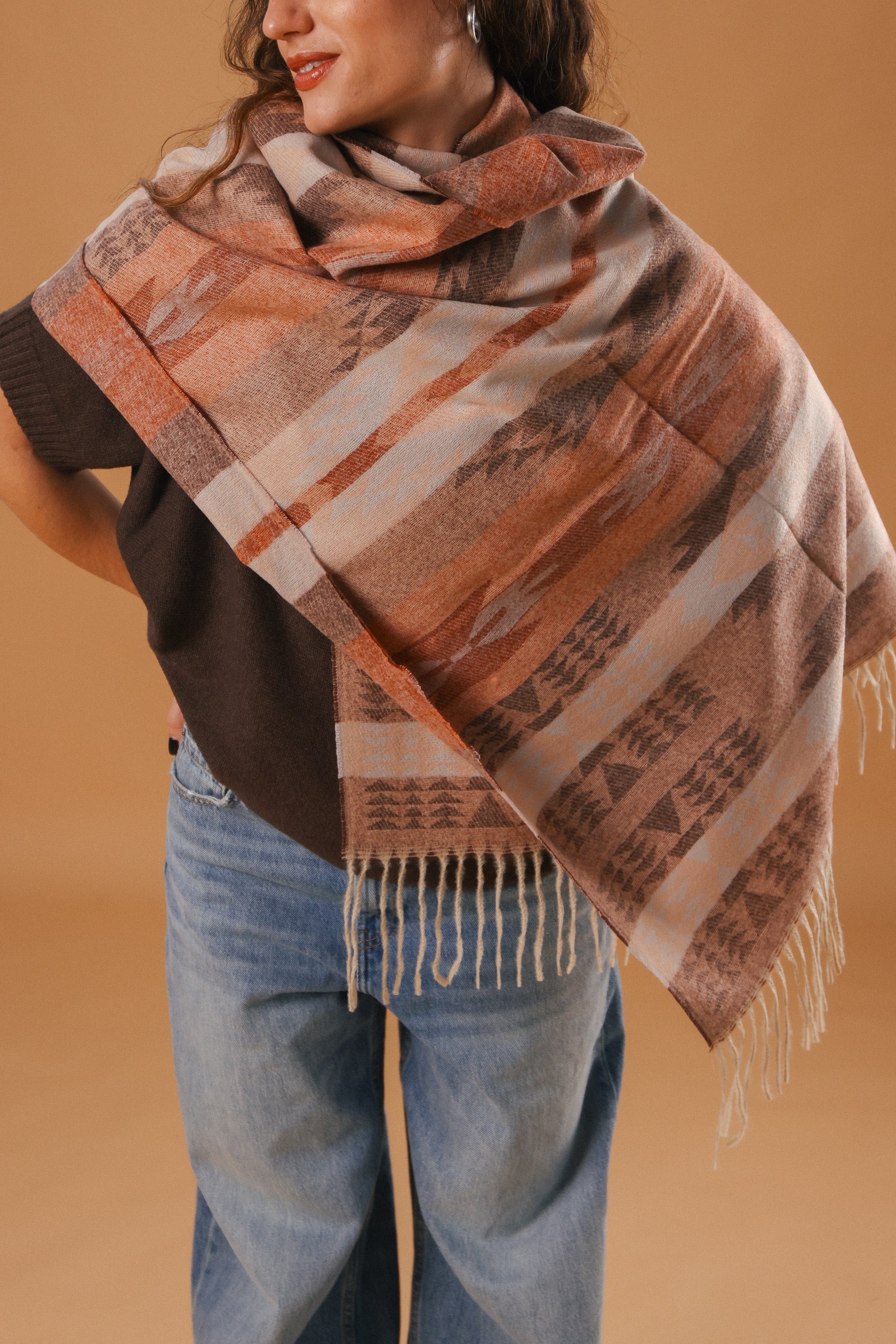 Scarf Aven Orange