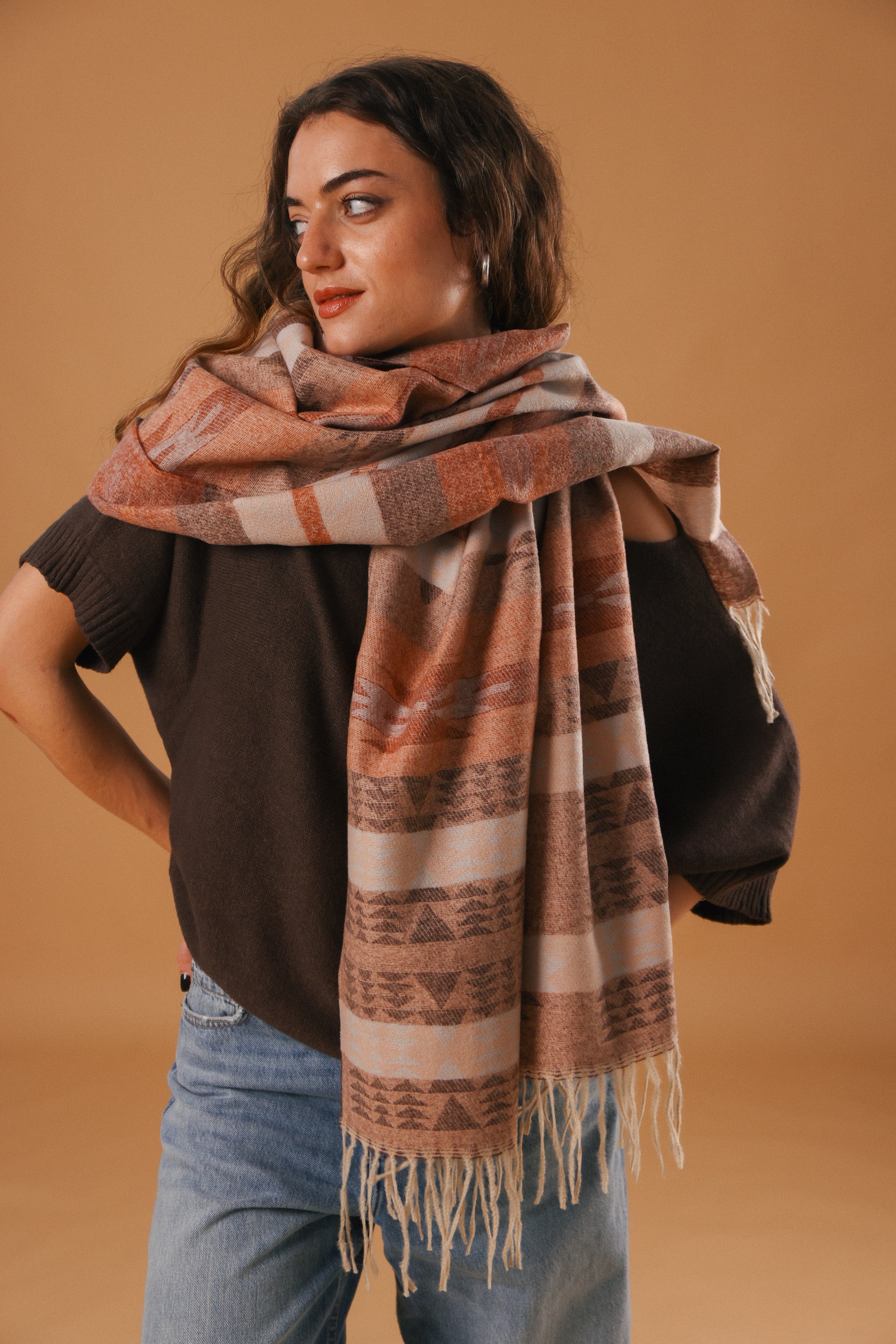 Scarf Aven Orange