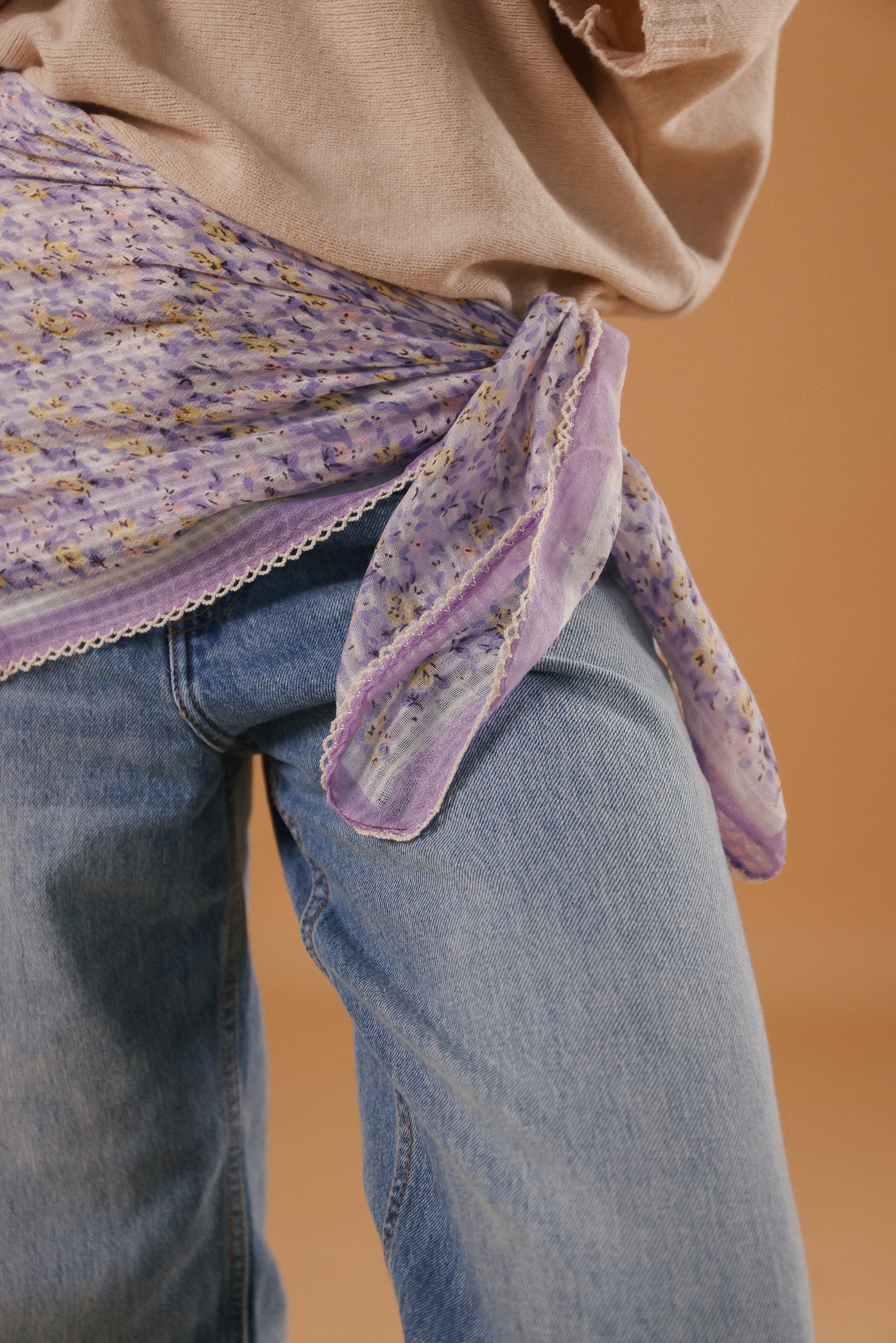 Shawl Whispering Lace Lilac