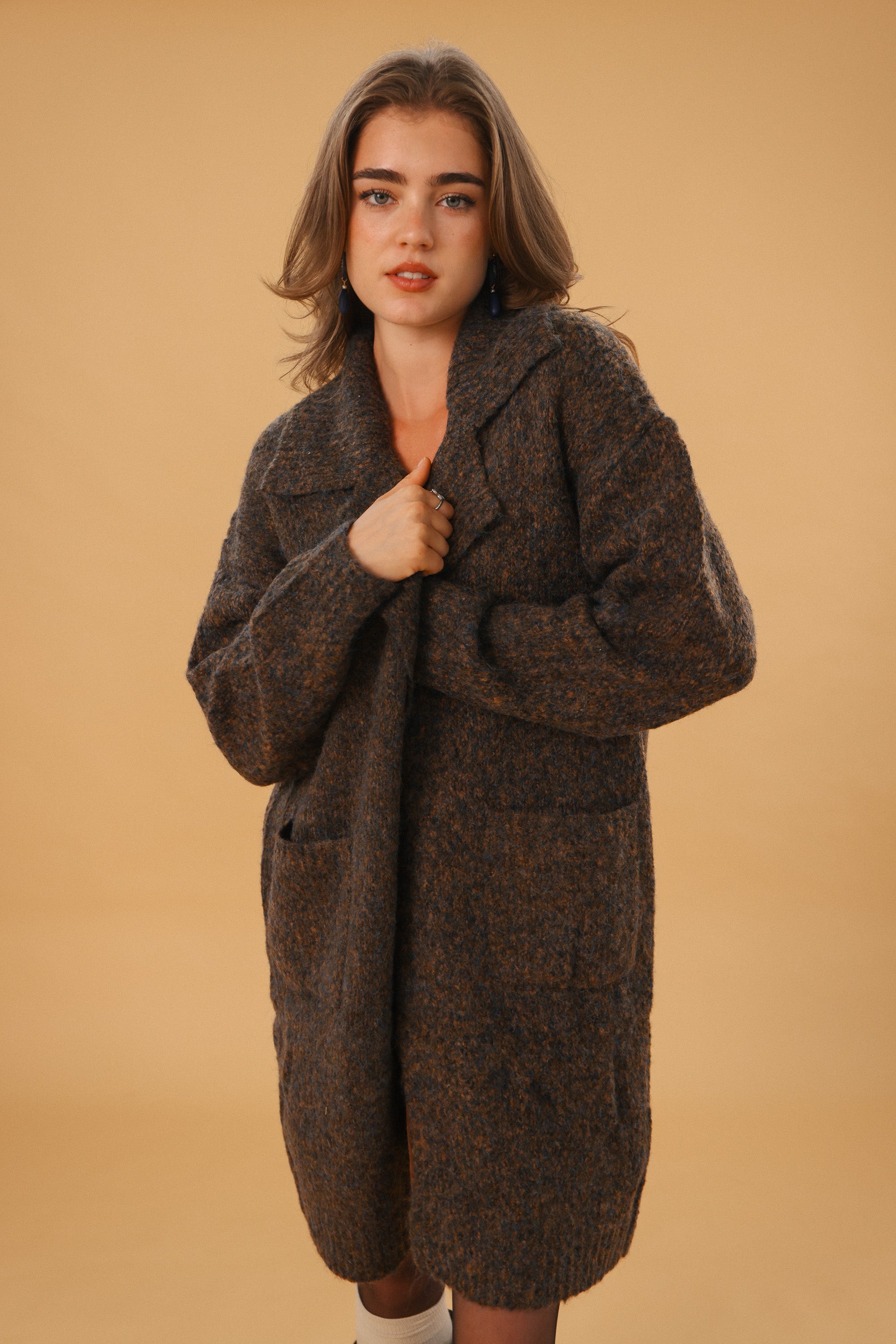 Cardigan Avery Brown