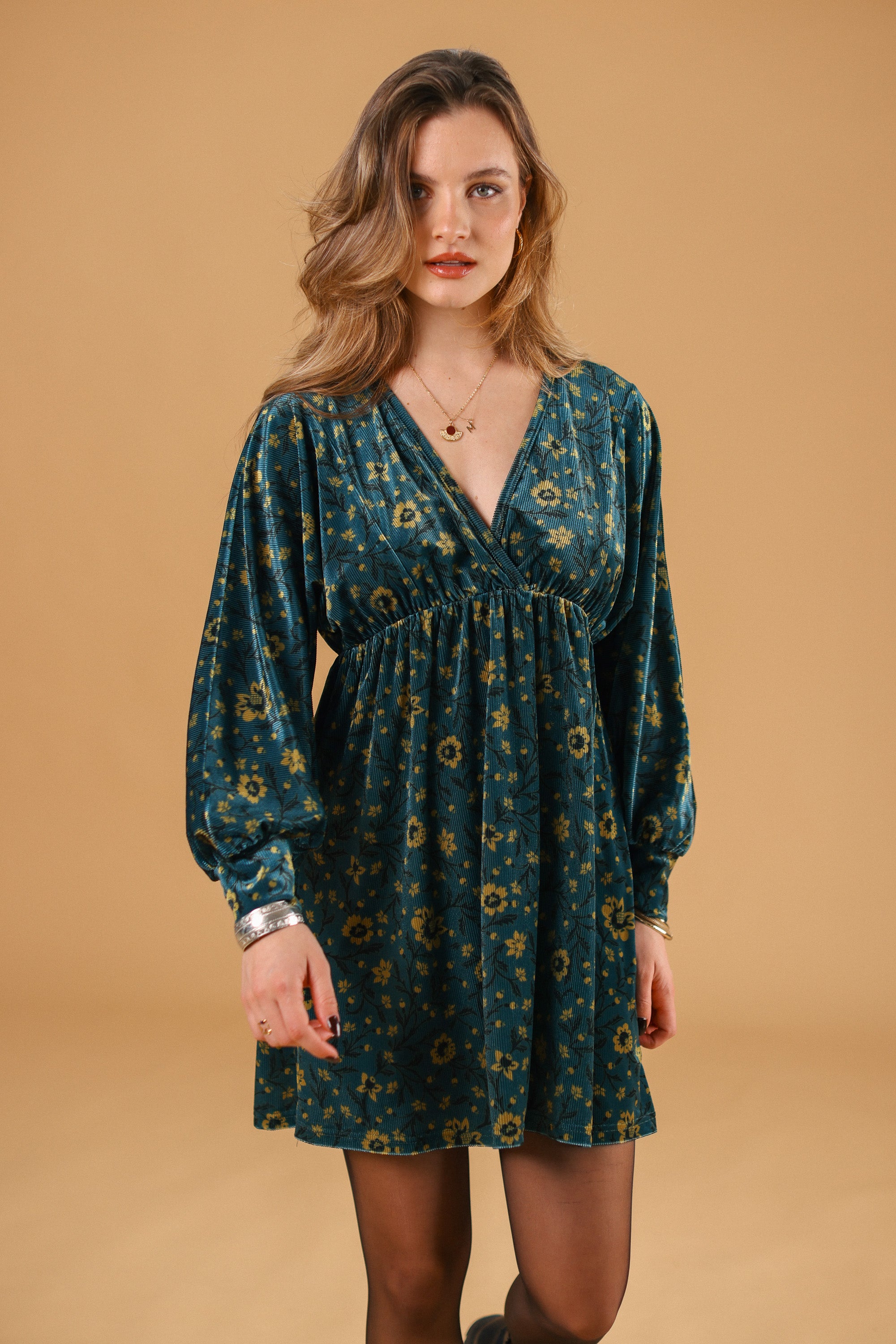 Dress Micah Petrol Floral
