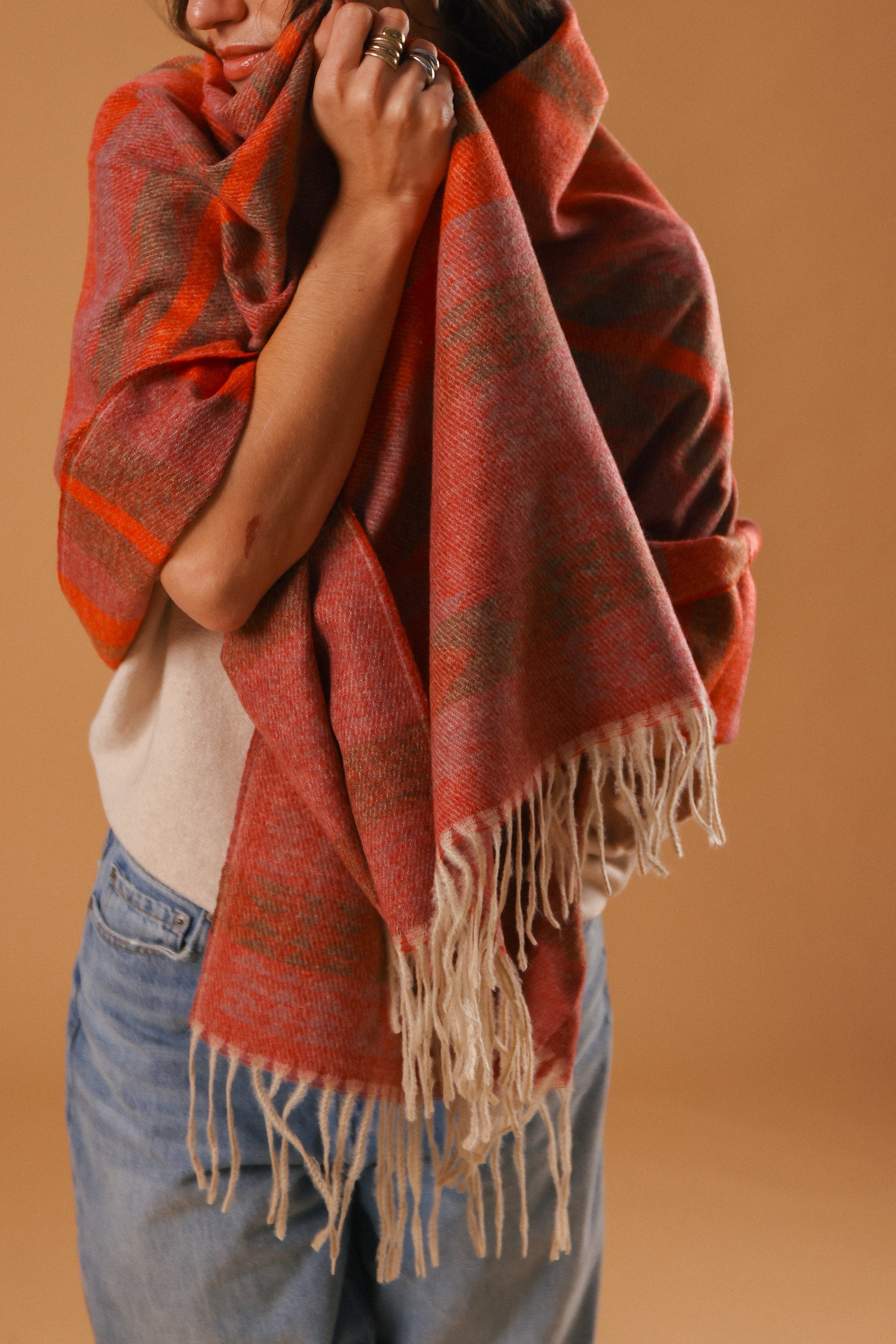 Scarf Aven Red