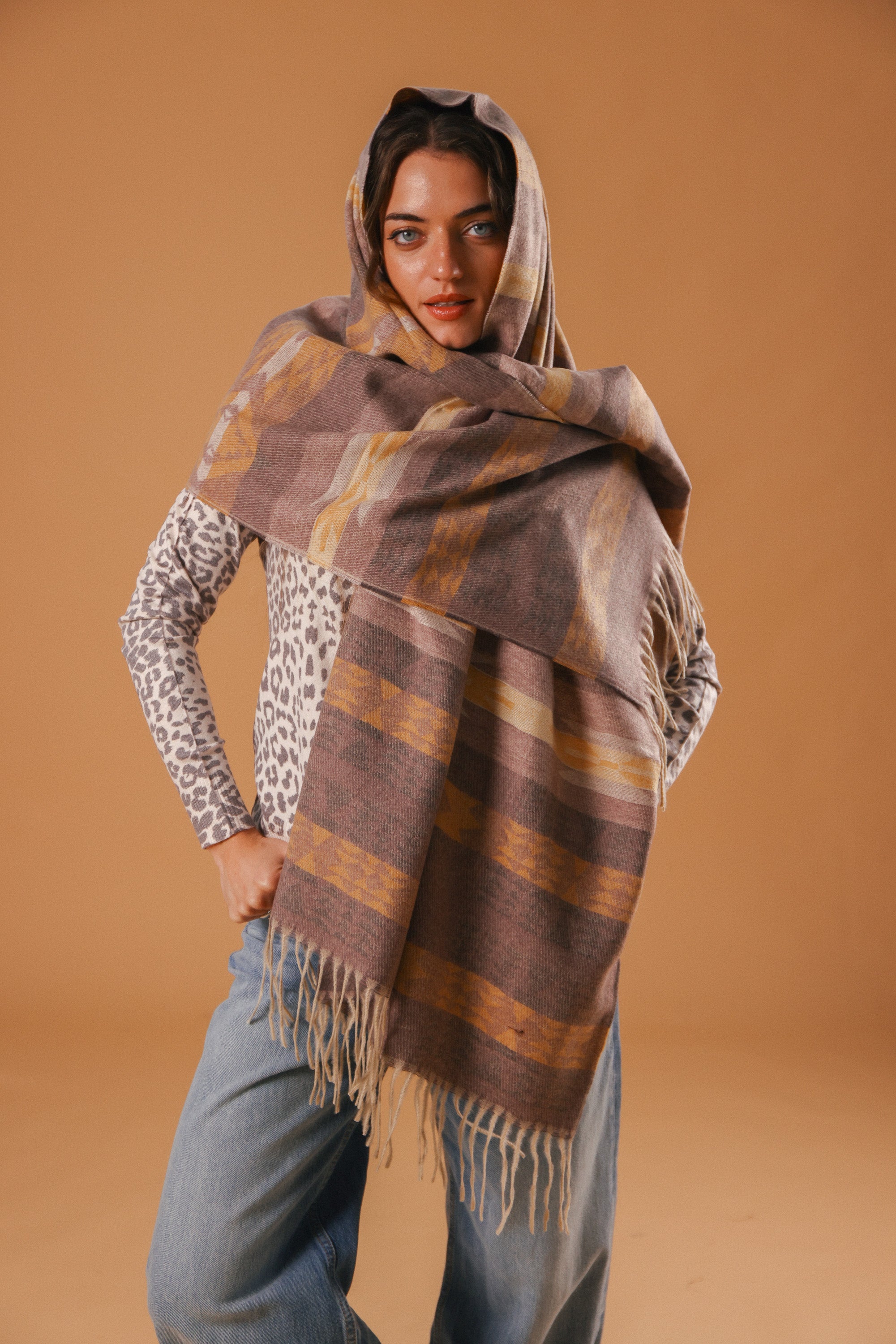 Scarf Aven Mustard