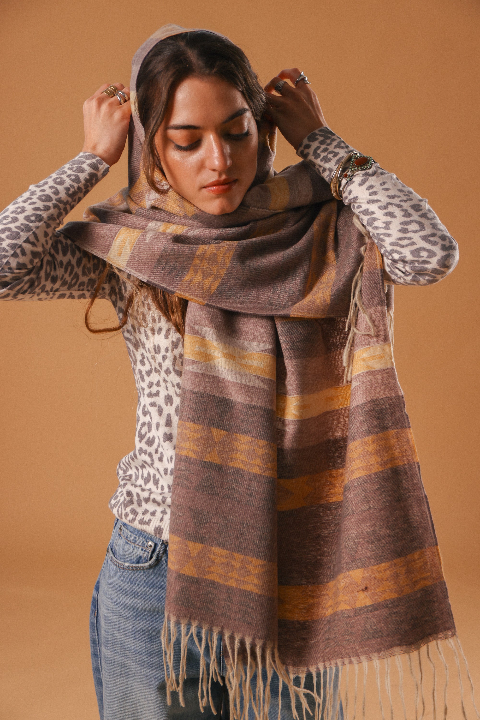 Scarf Aven Mustard