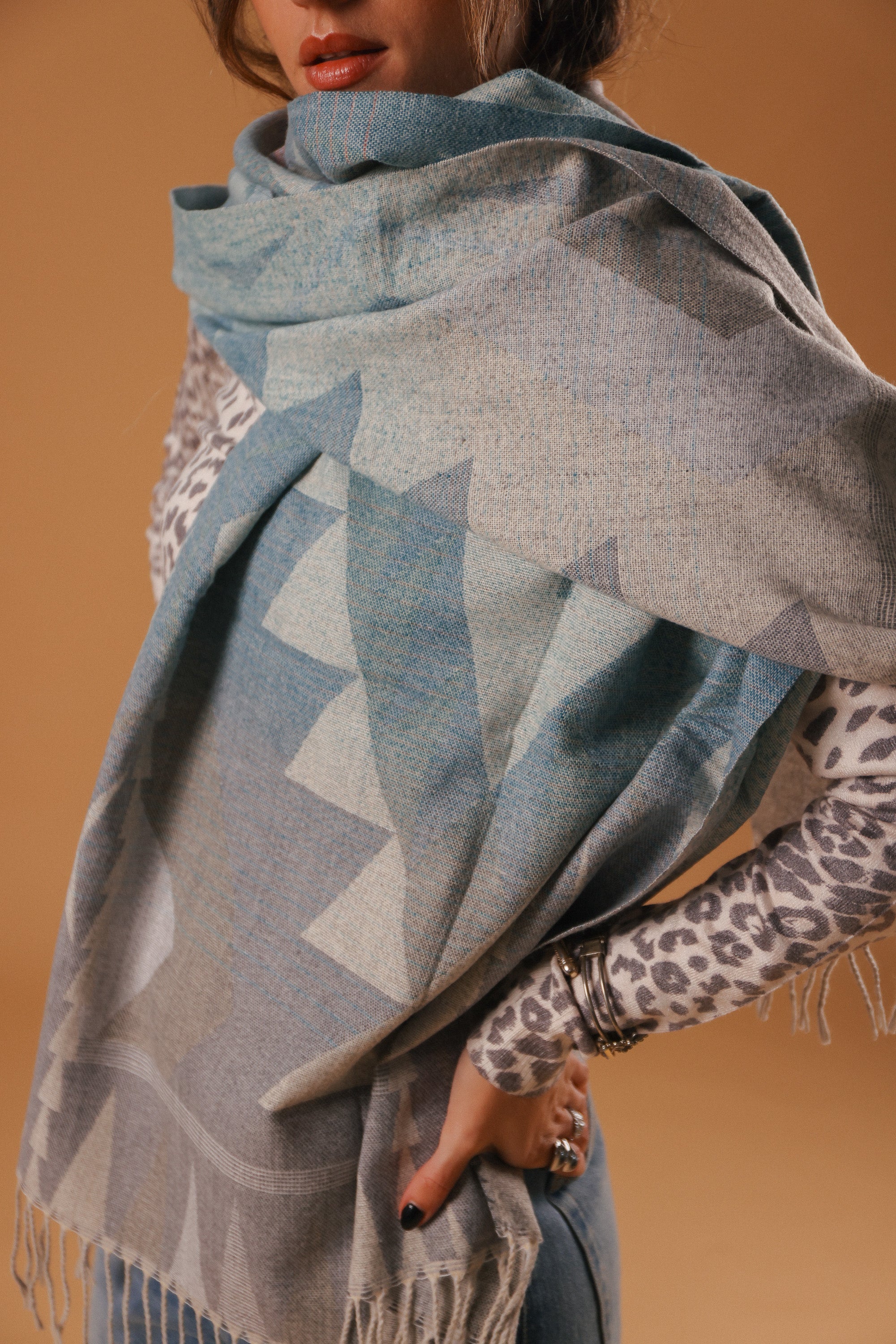 Scarf Auravine Nude Pastels