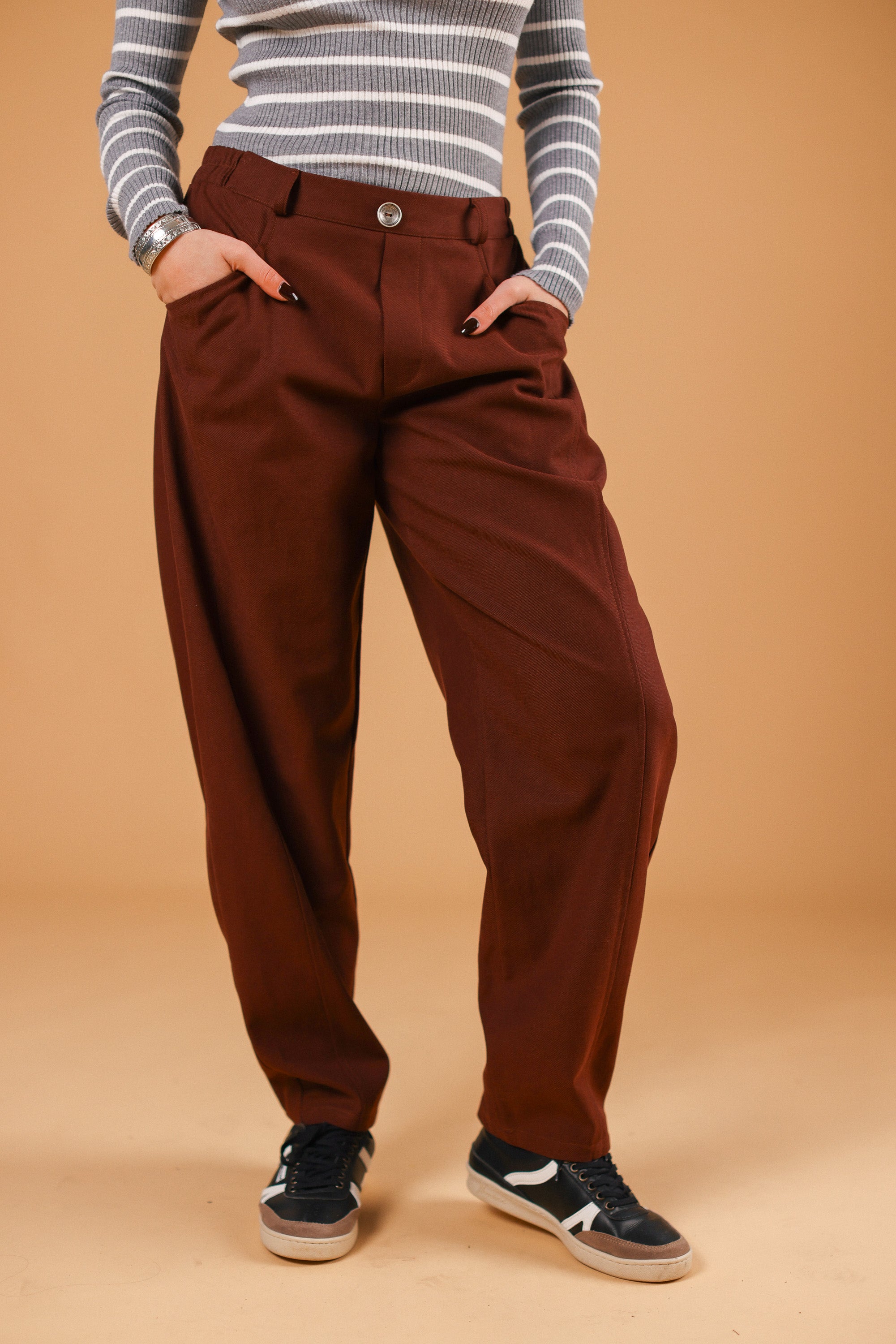 Pants Leone Grape