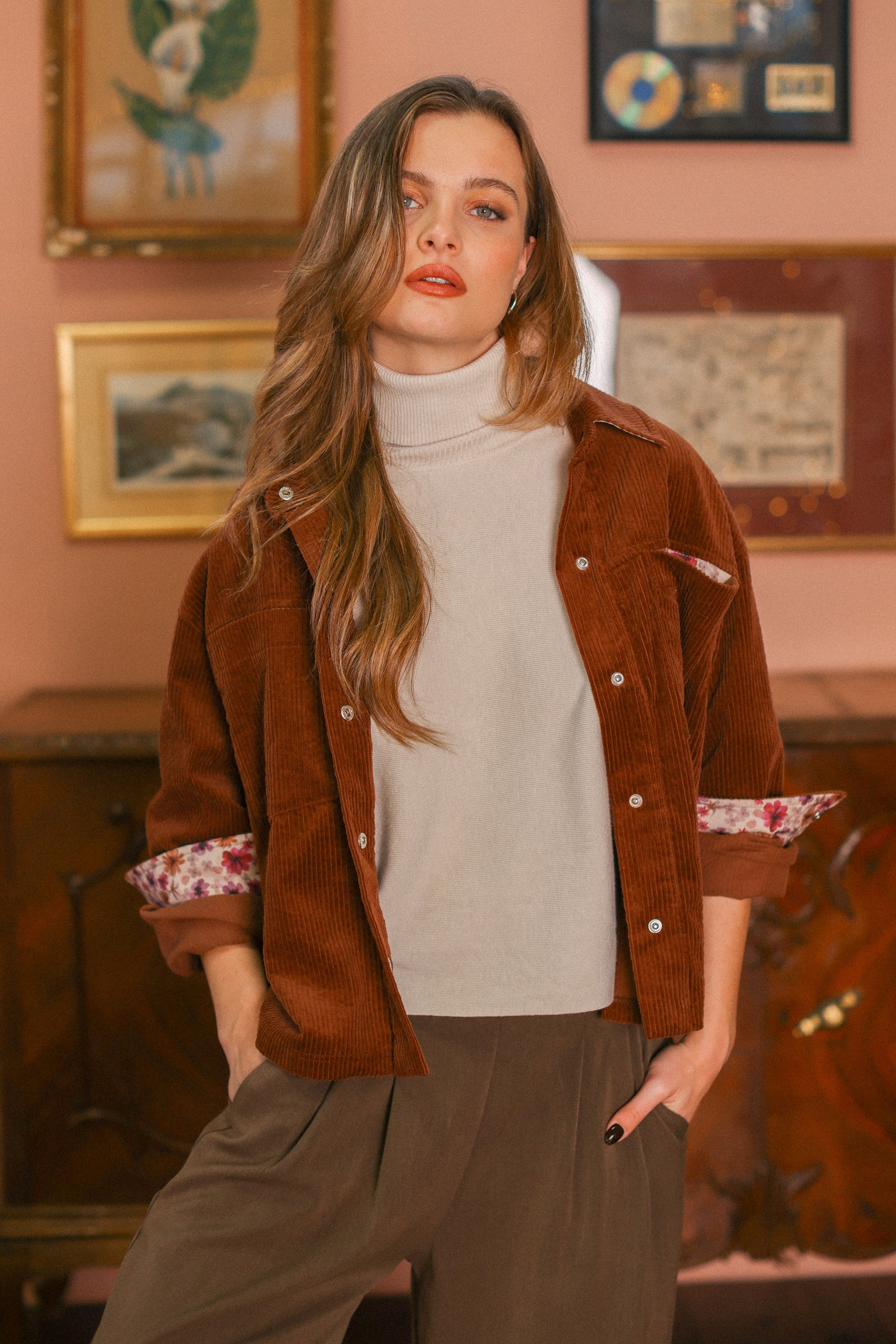 Jacket Calla Chocolate