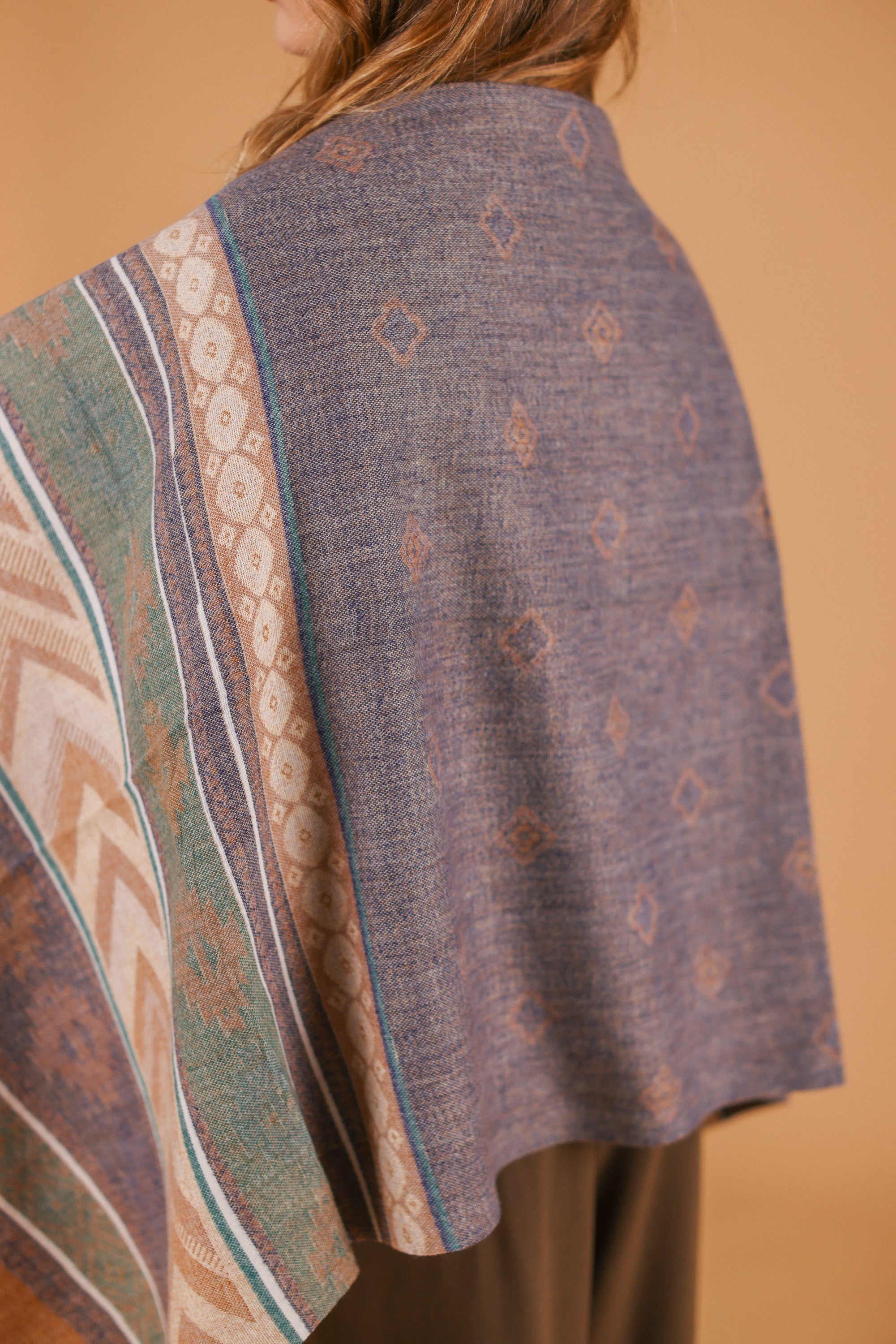 Scarf Zelia Brown Green