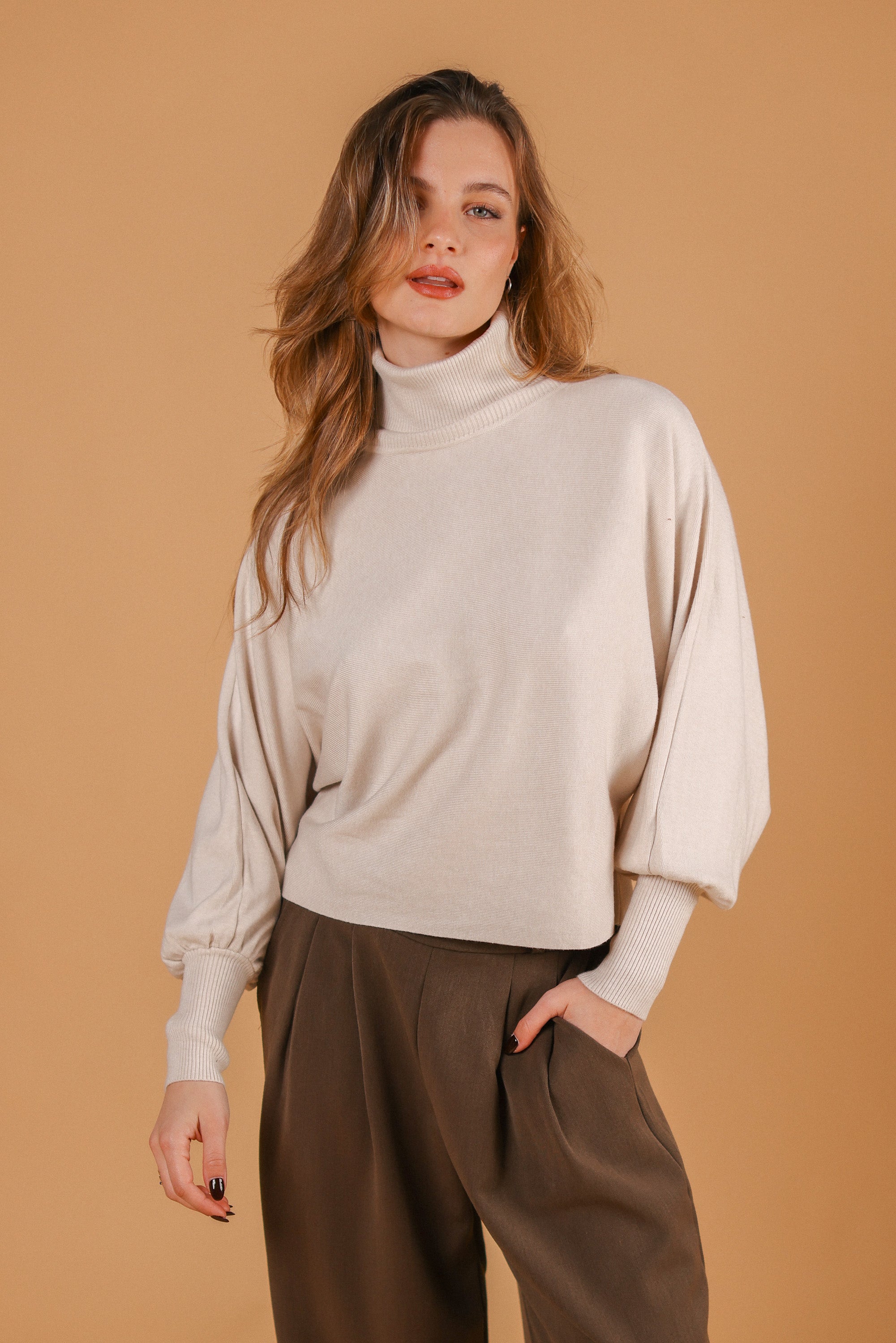 Knit Sweater Benet Cream