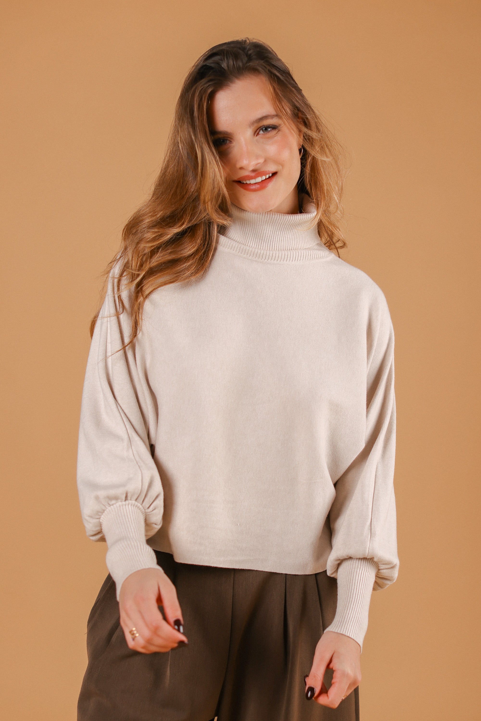 Knit Sweater Benet Cream