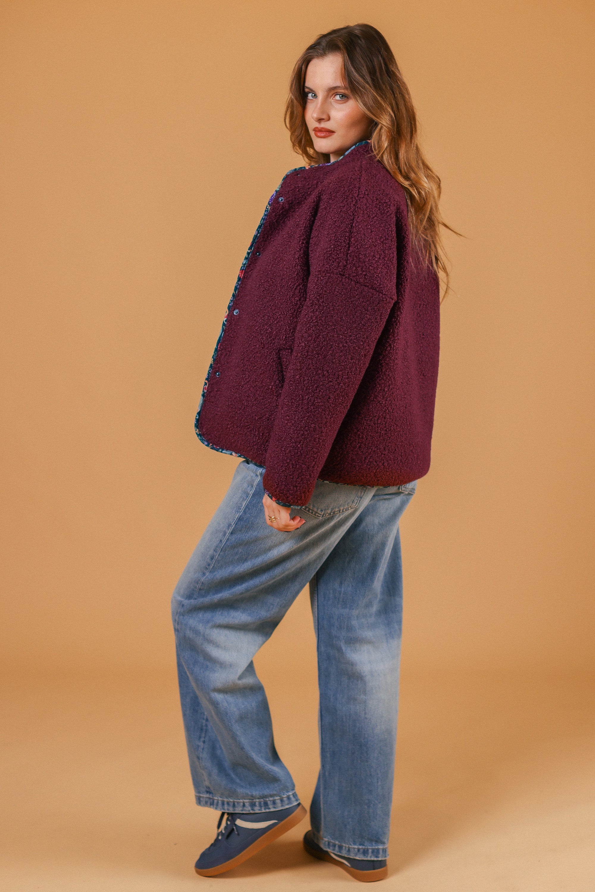 Jacket Alena Aubergine