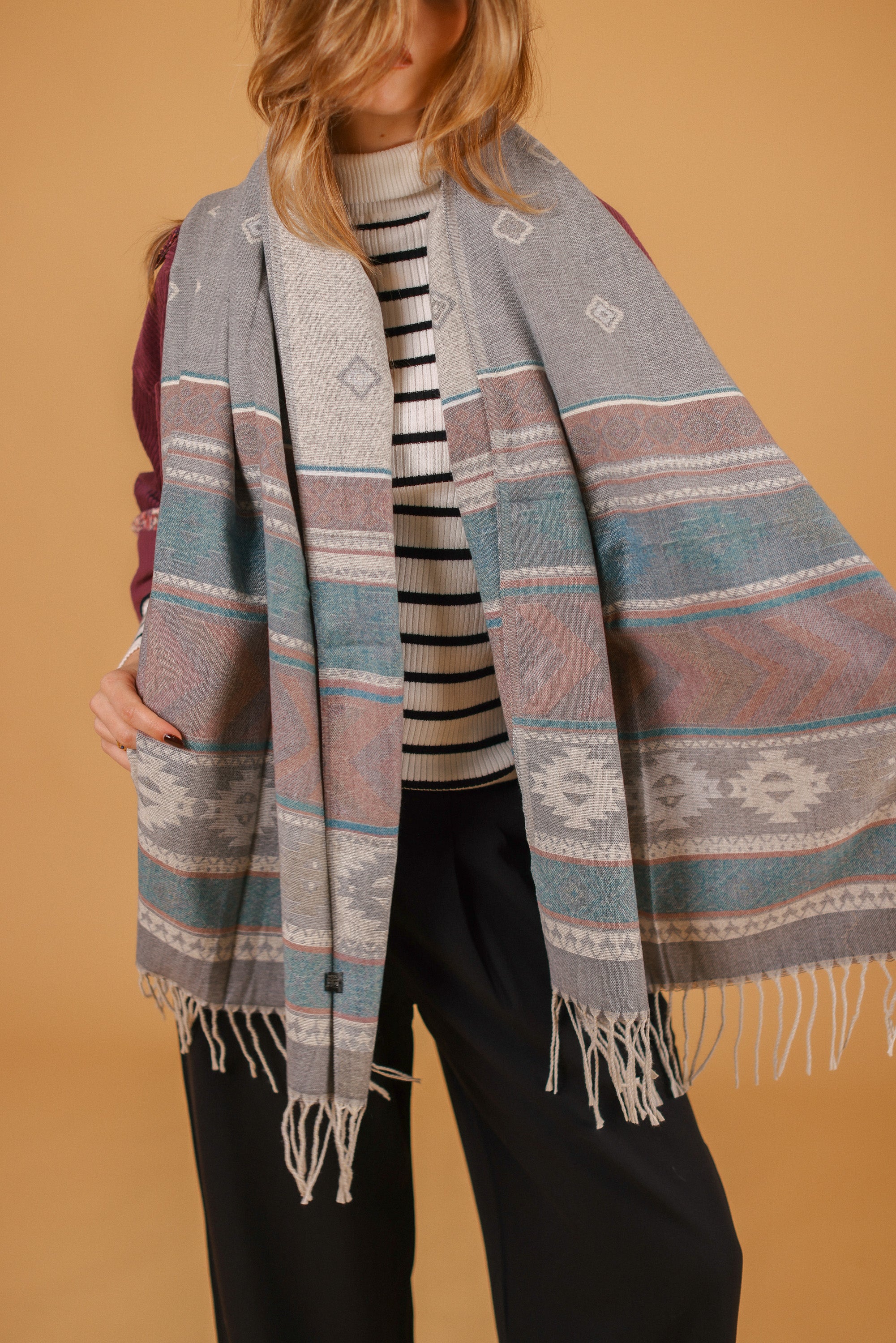 Scarf Zelia Petrol Purple