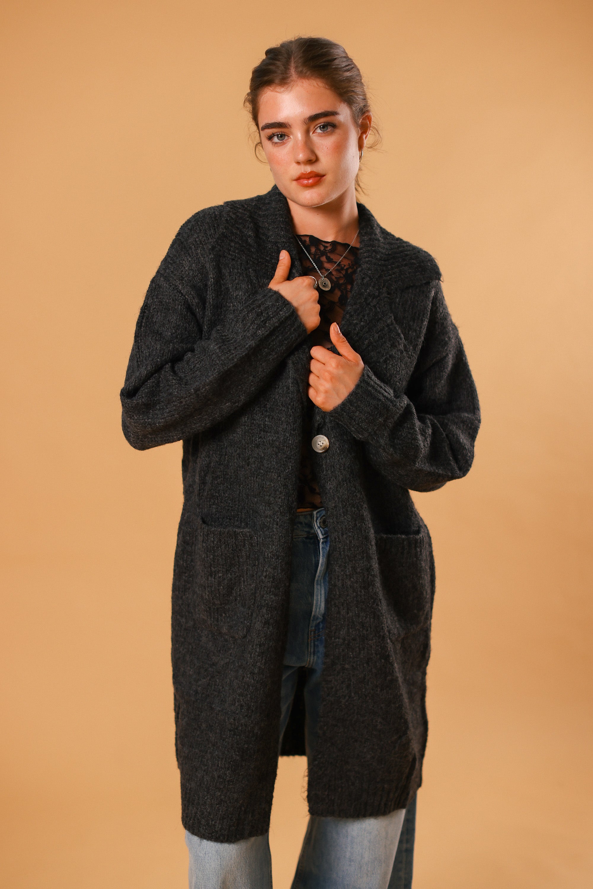 Cardigan Avery Dark Grey