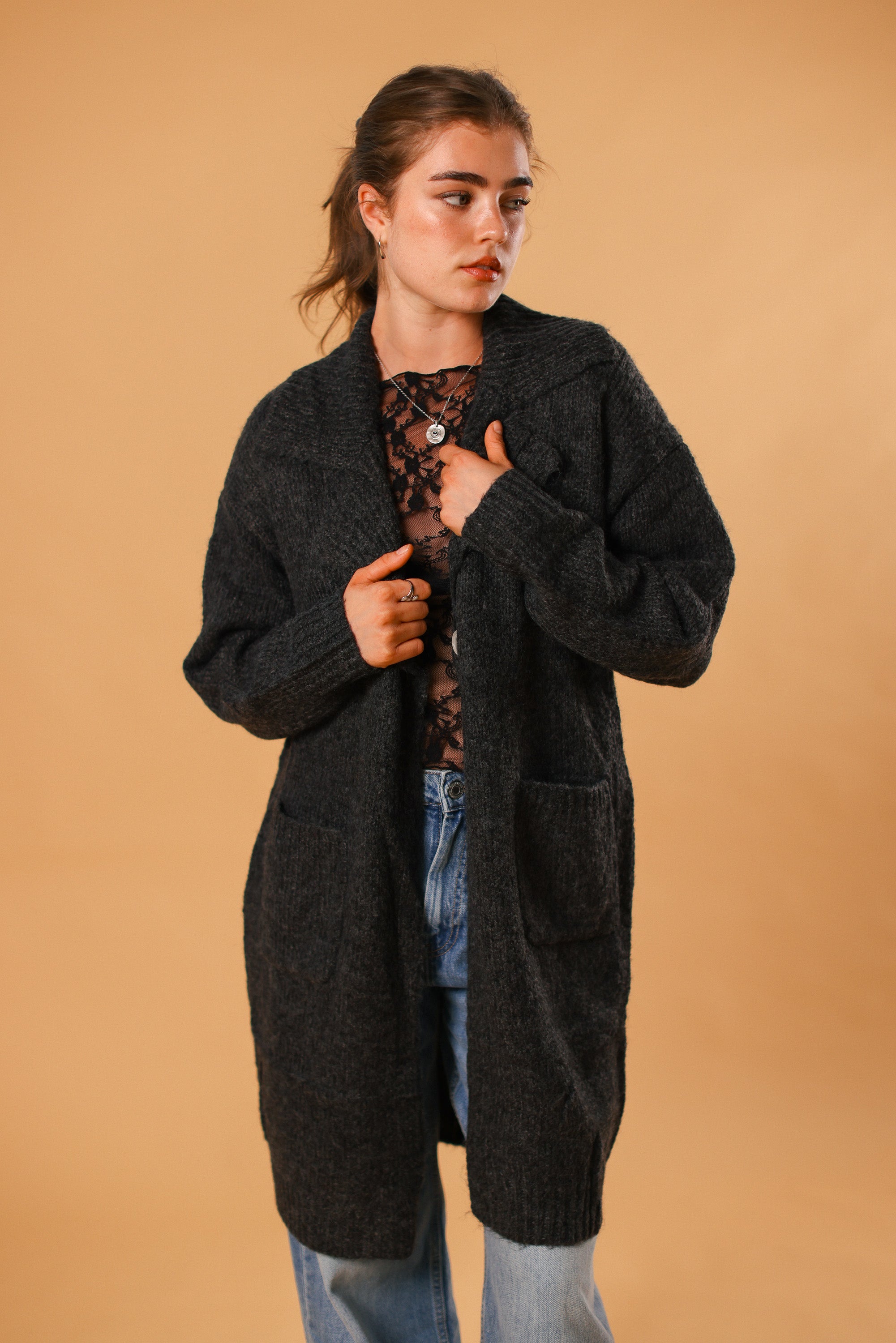 Cardigan Avery Dark Grey