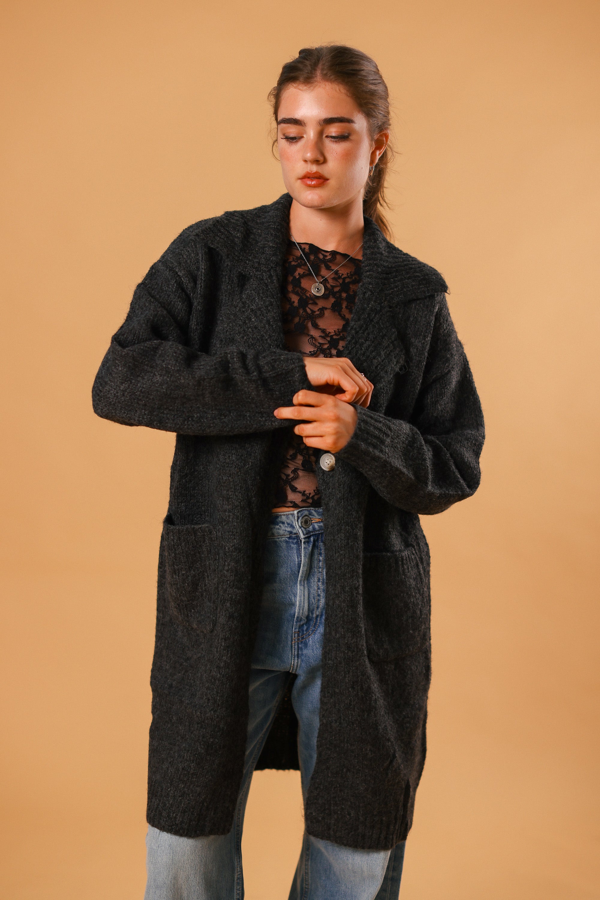 Cardigan Avery Dark Grey