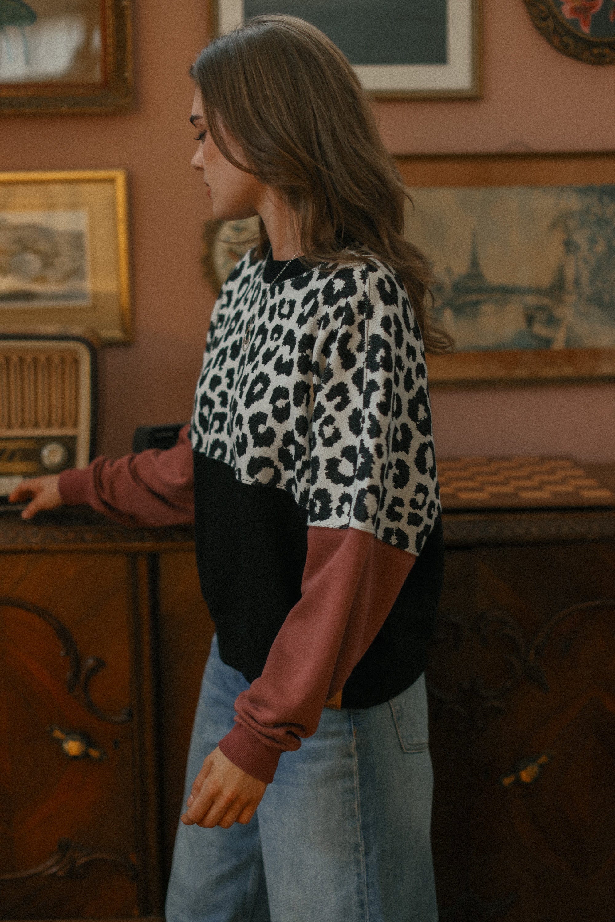 Sweater Aldina Pink Leo