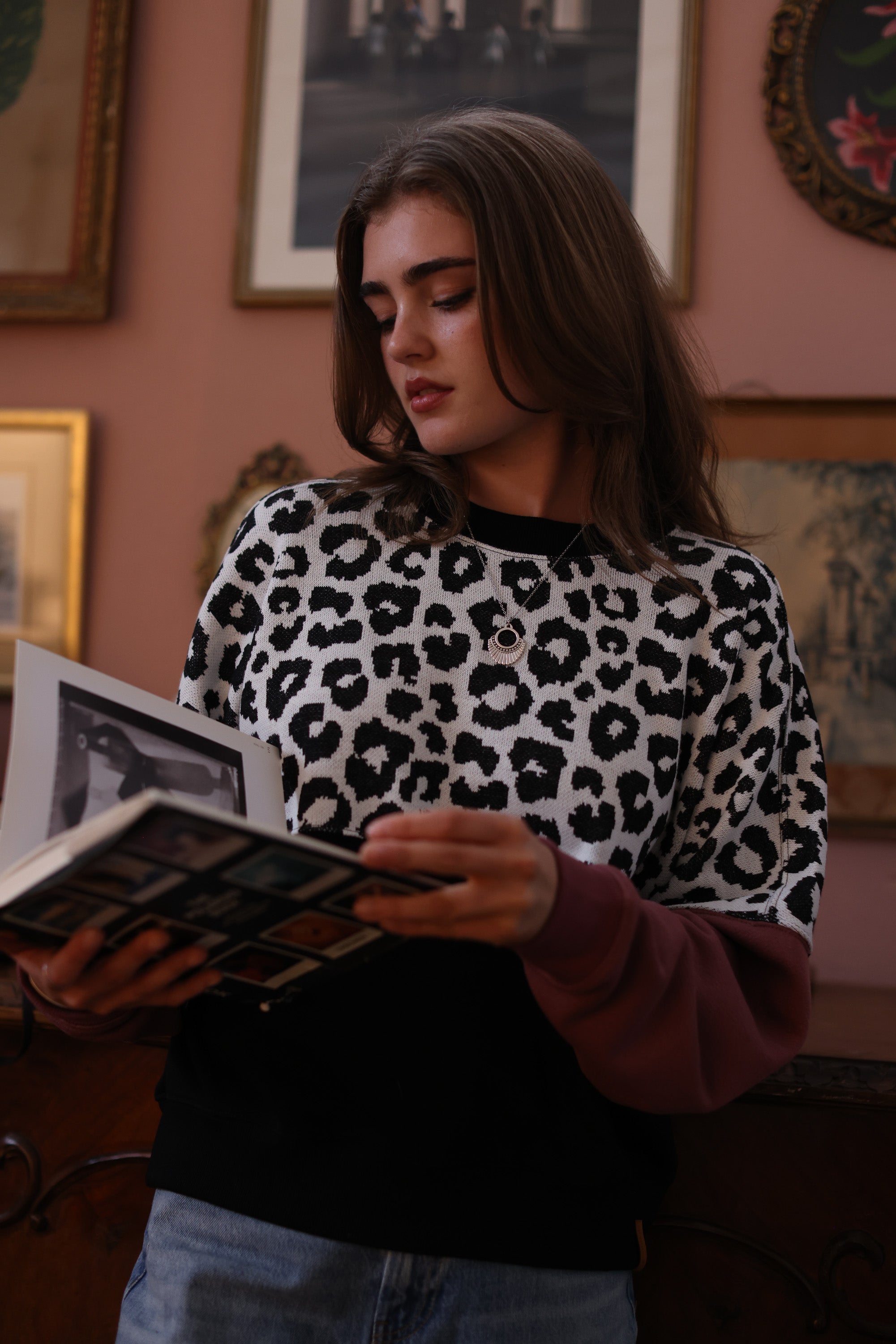 Sweater Aldina Pink Leo