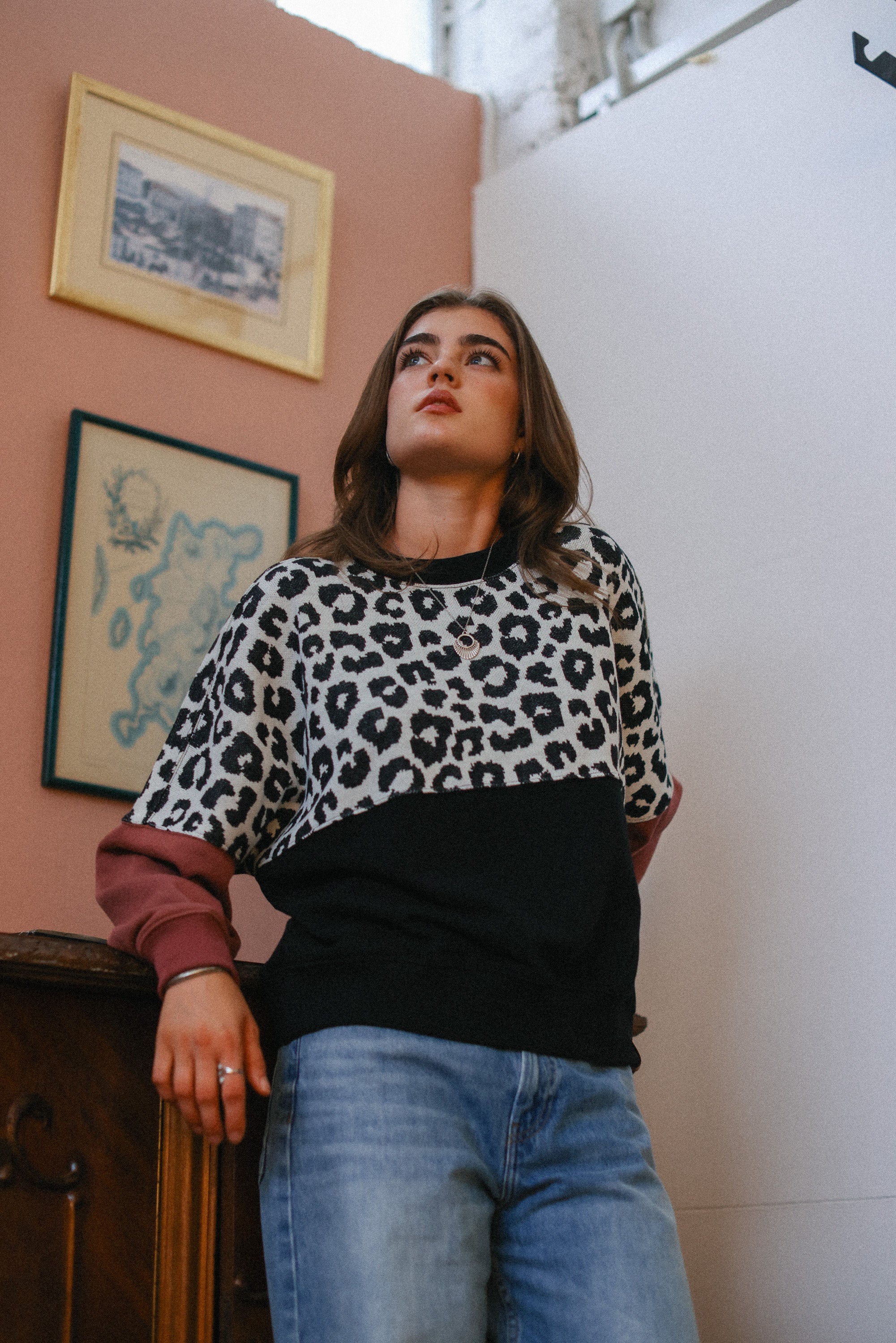 Sweater Aldina Pink Leo