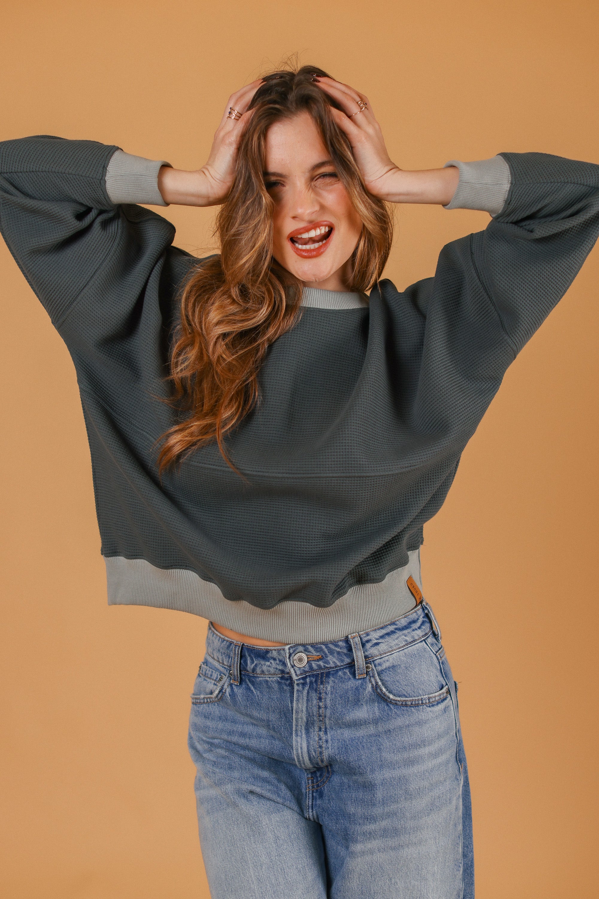 Sweater Aldina Dusky Teal