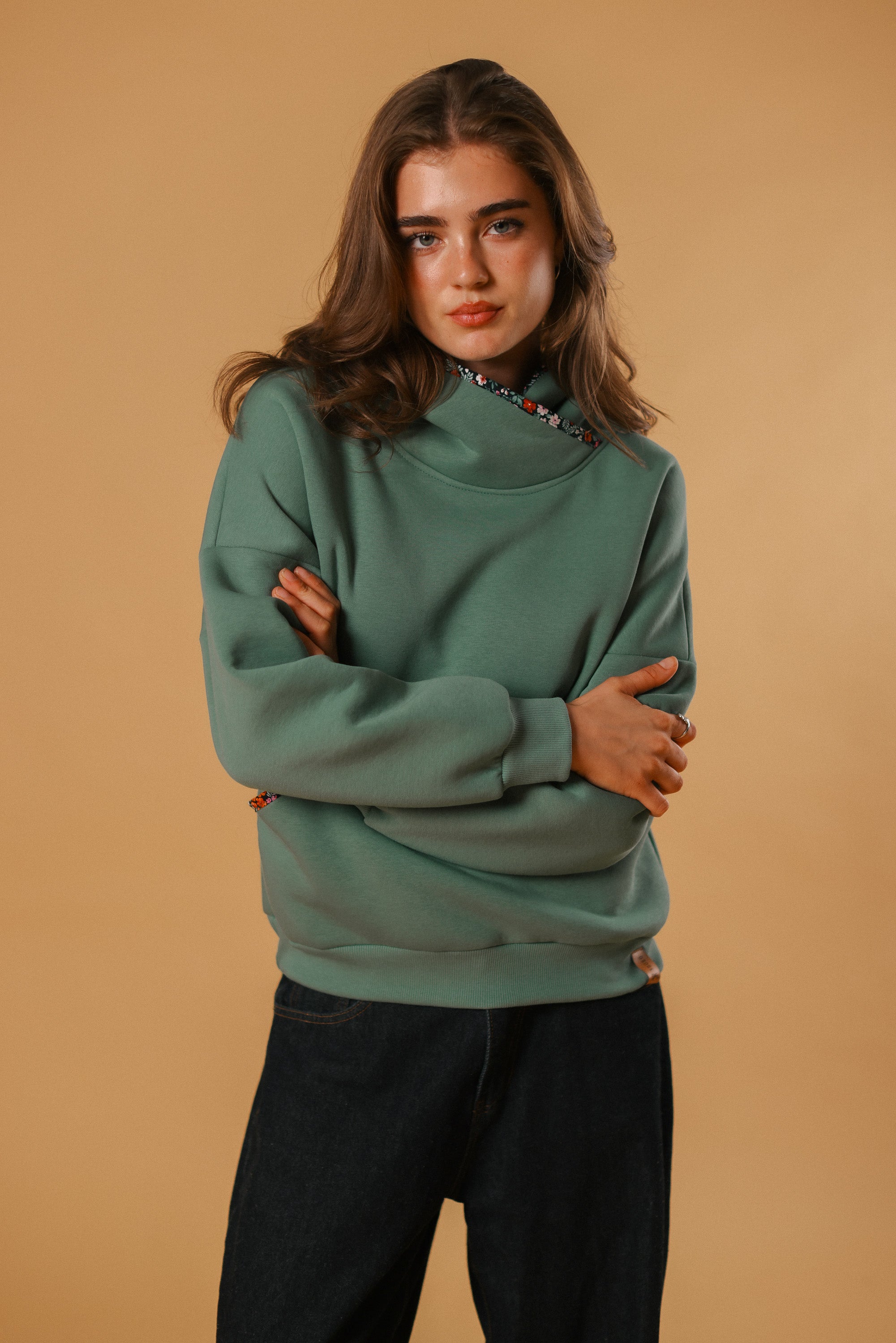 Hoodie Else Green