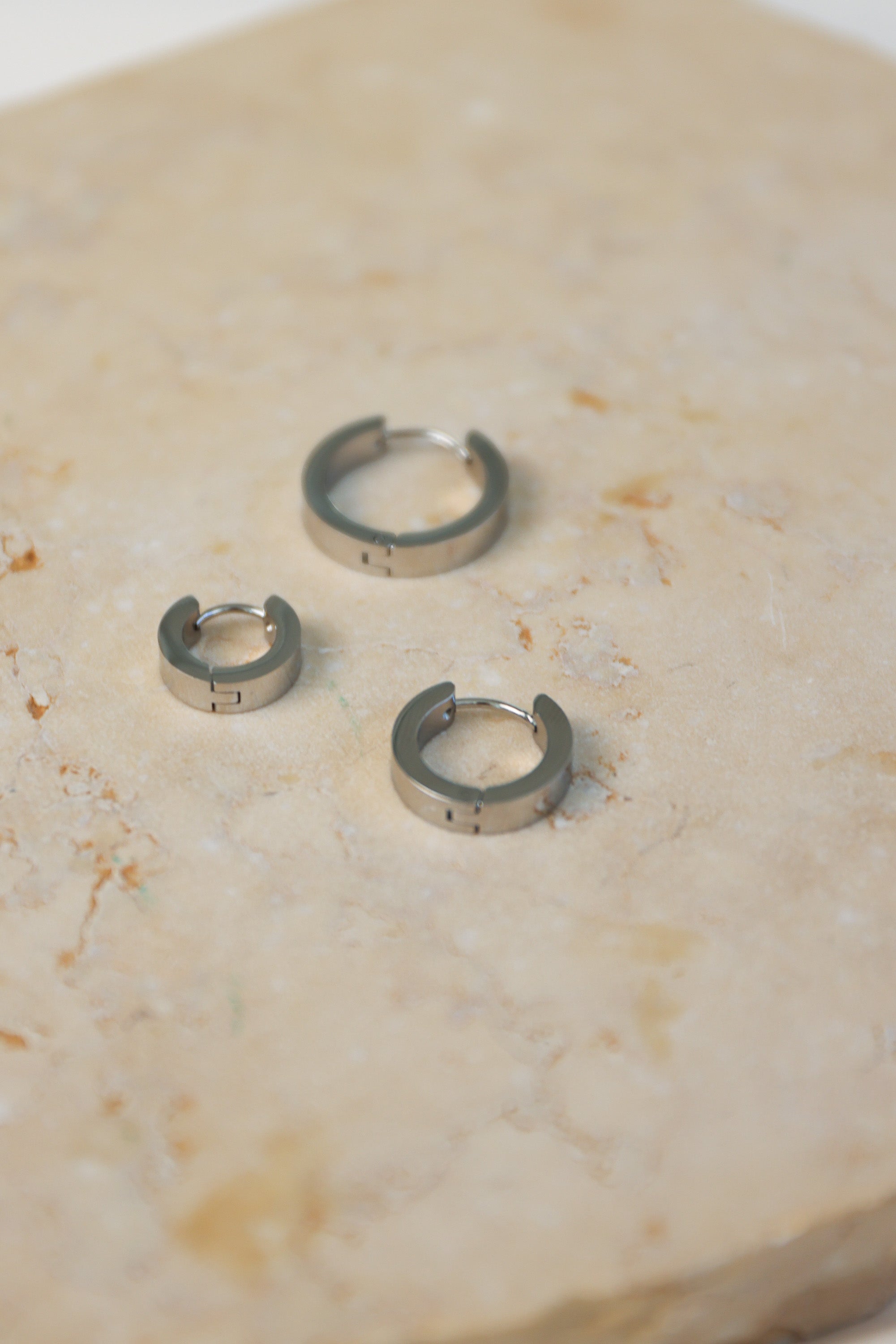 Earrings Hoops Family Silver