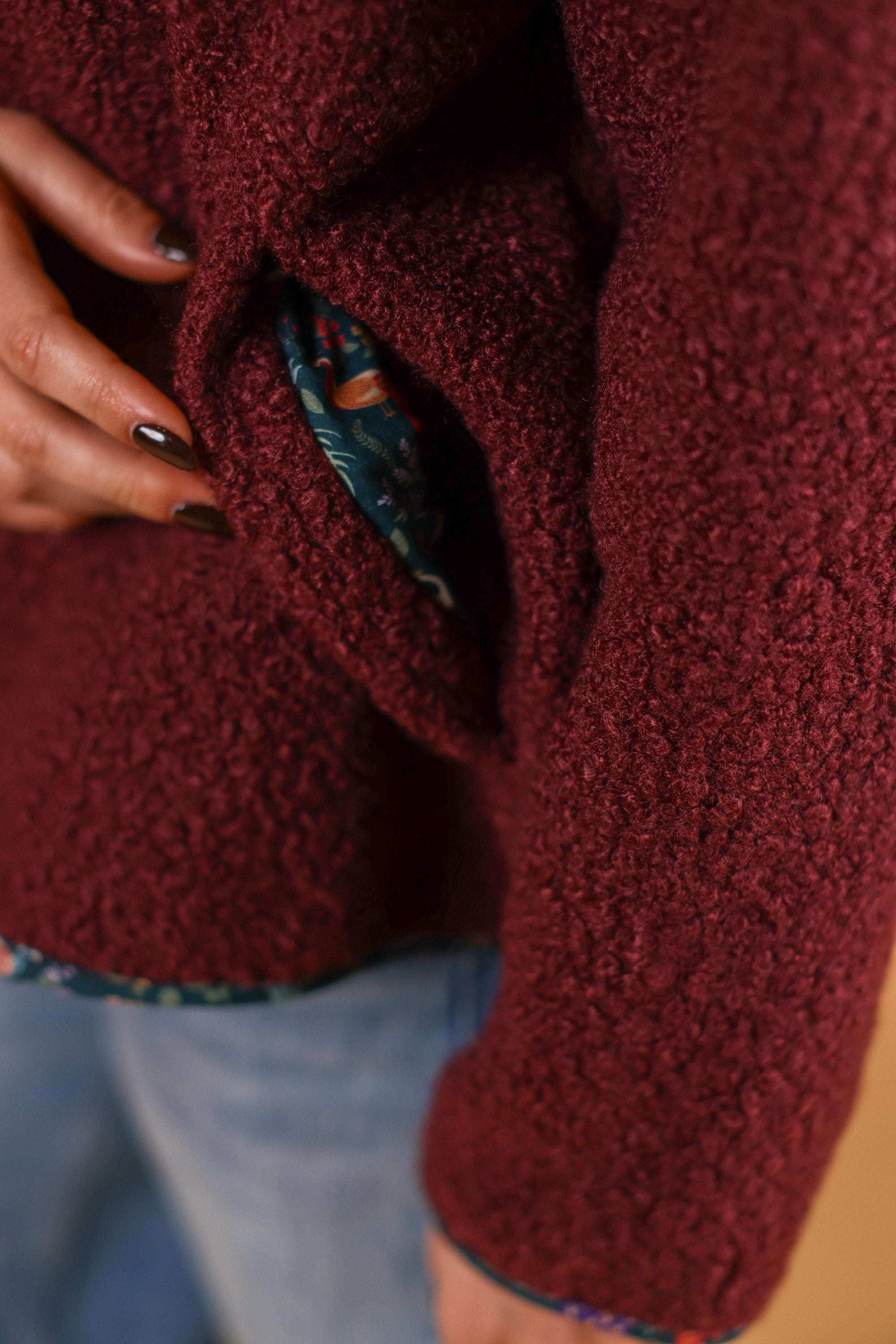 Jacket Alena Aubergine