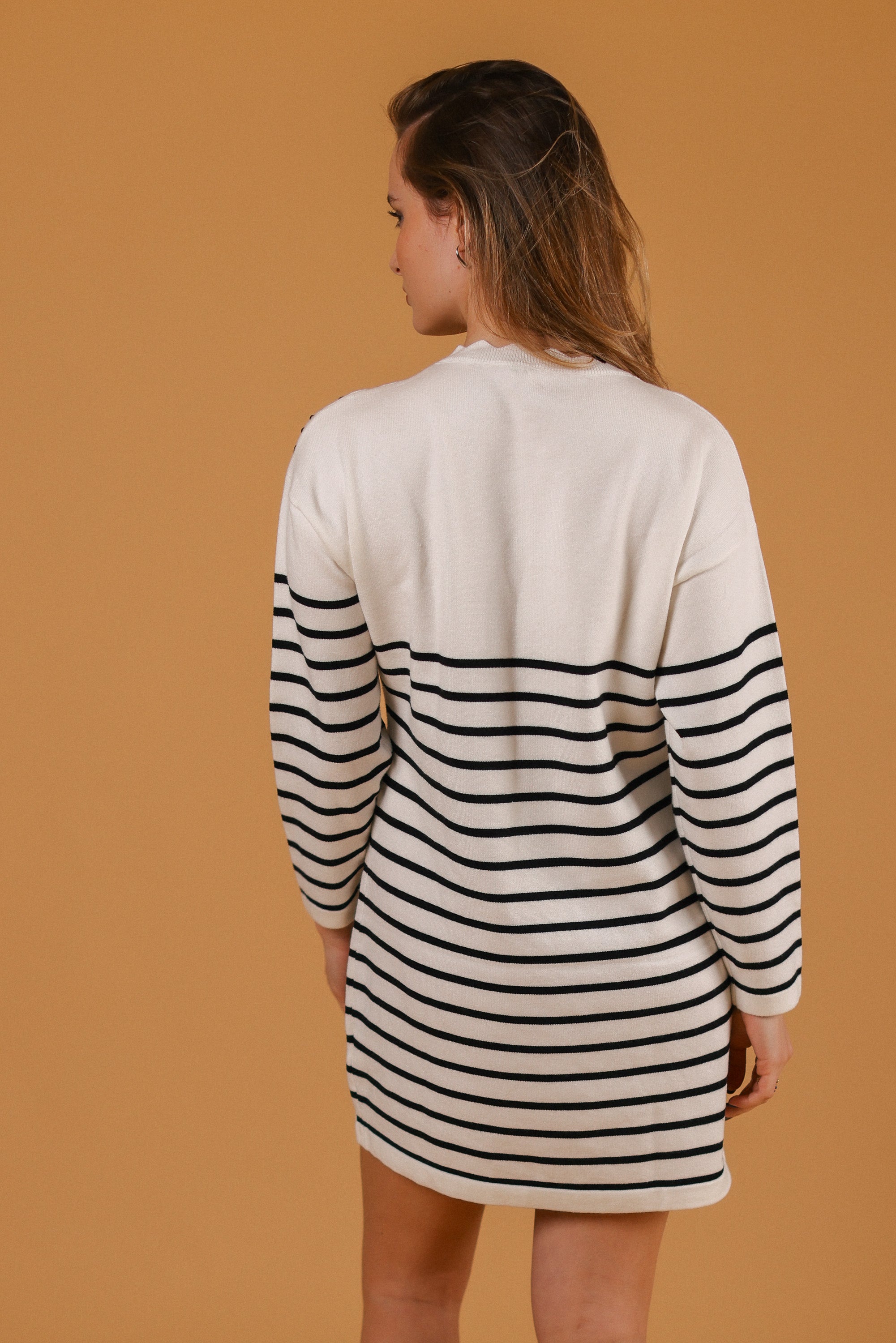 Dress Claude Stripes White