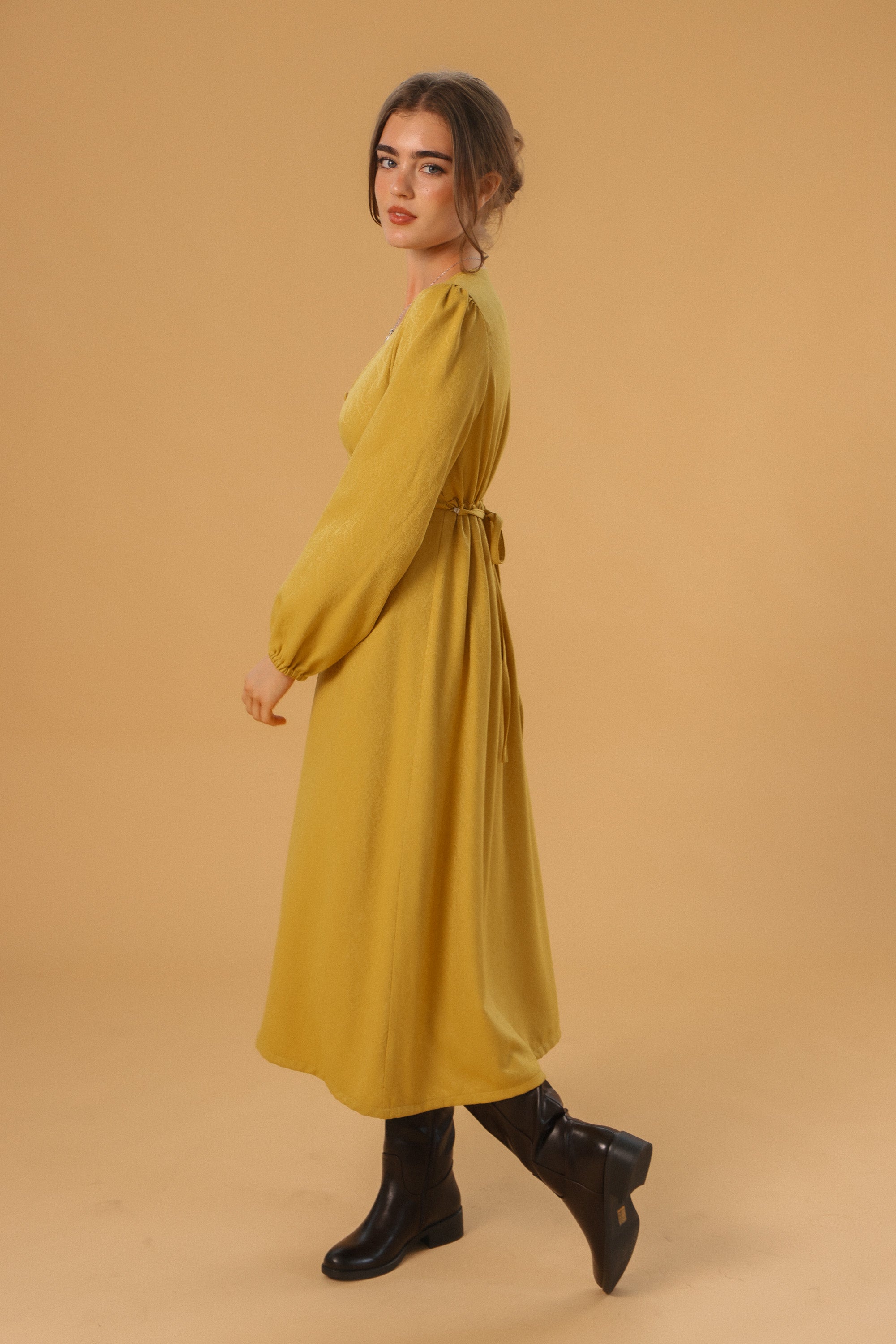 Dress Bronte Mustard