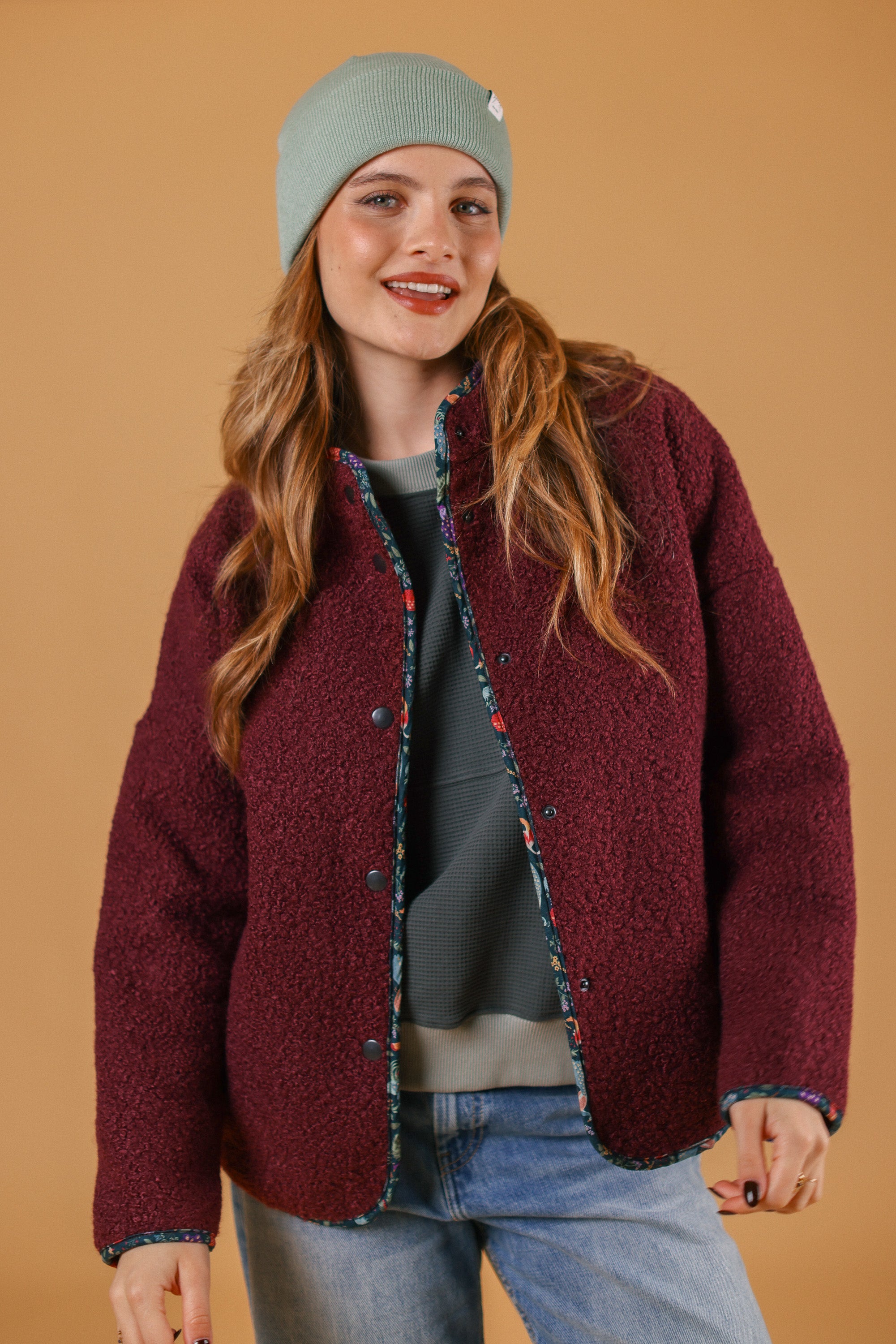 Jacket Alena Aubergine