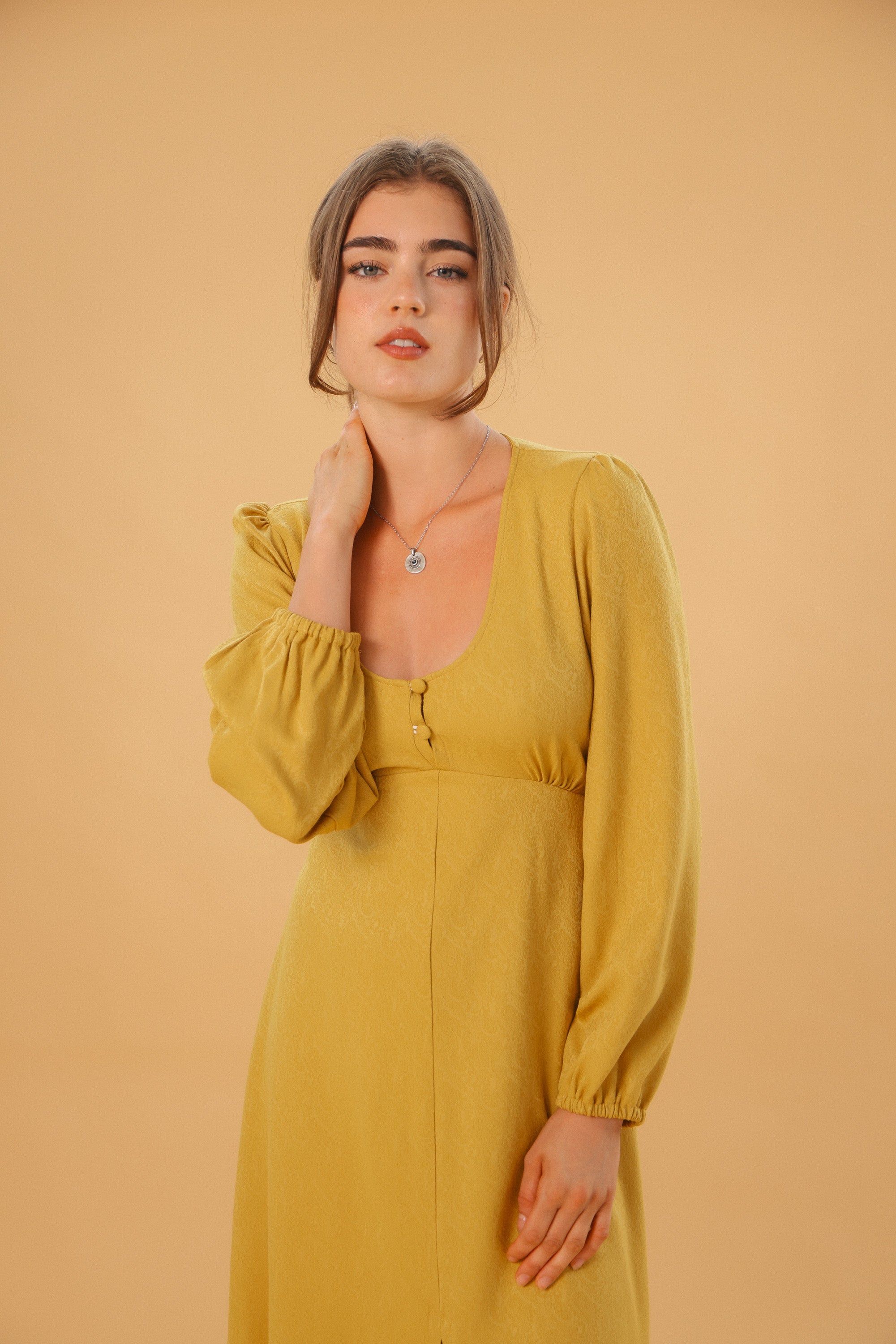 Dress Bronte Mustard