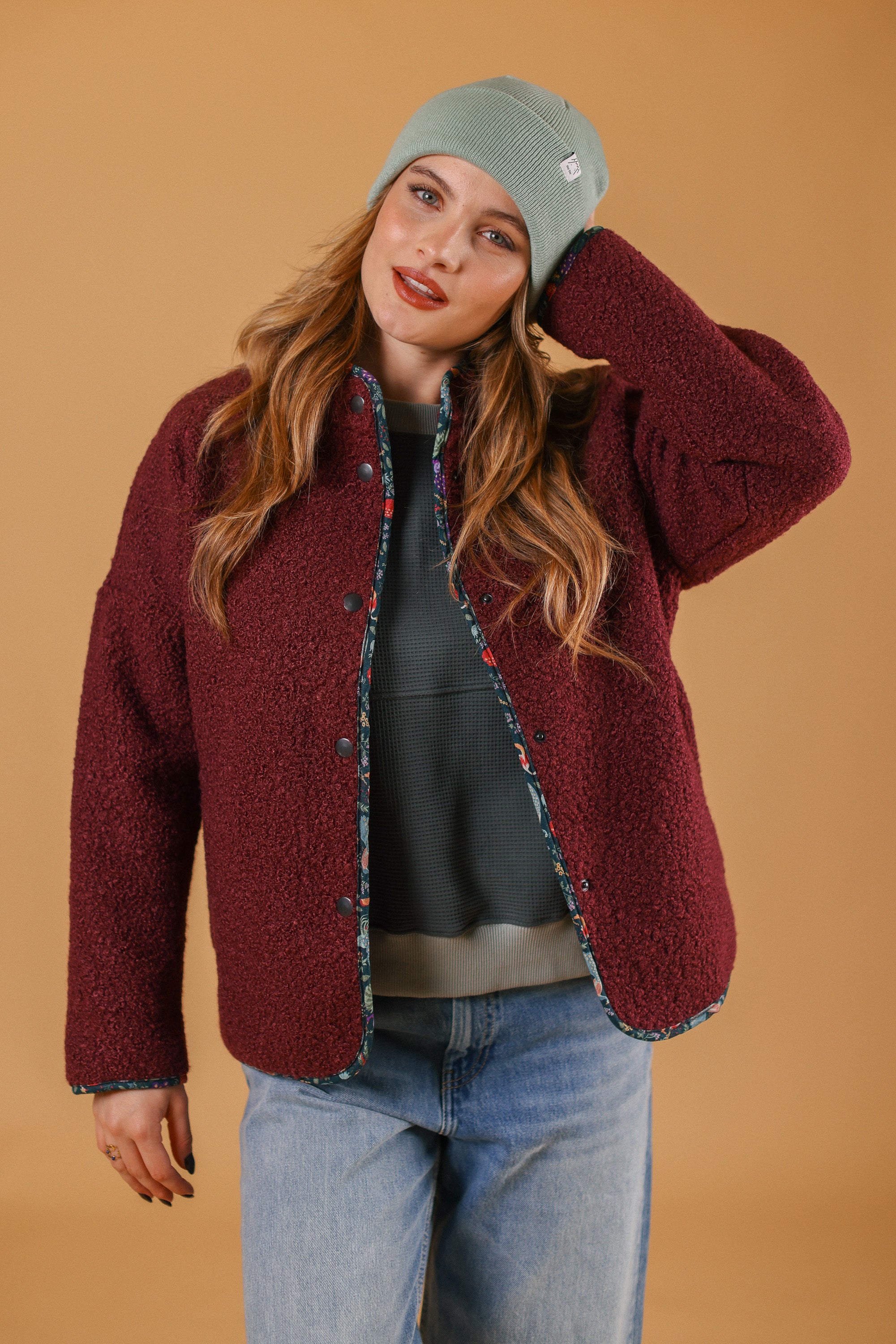 Jacket Alena Aubergine