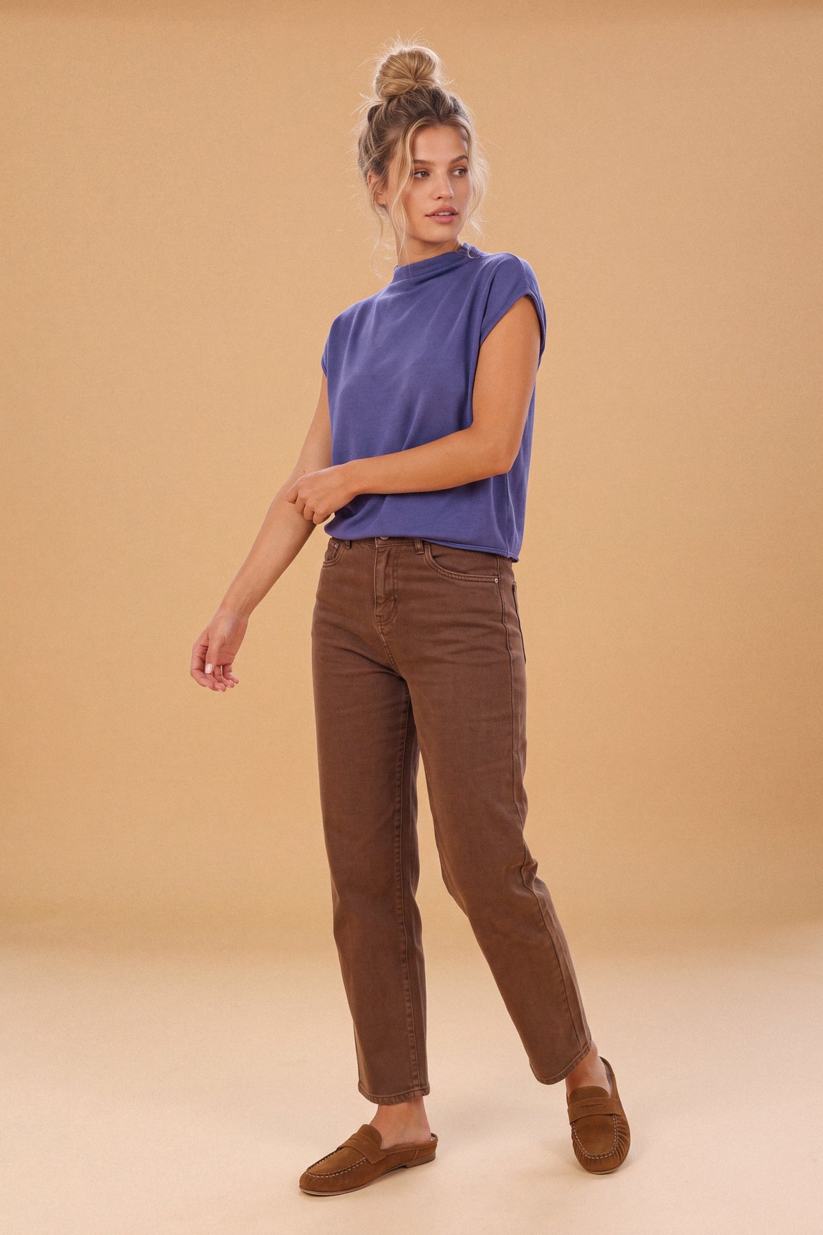 Top Ingrid Blue