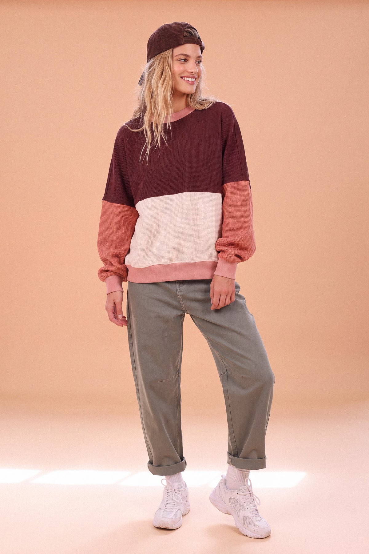 Sweater Aldina Maroon