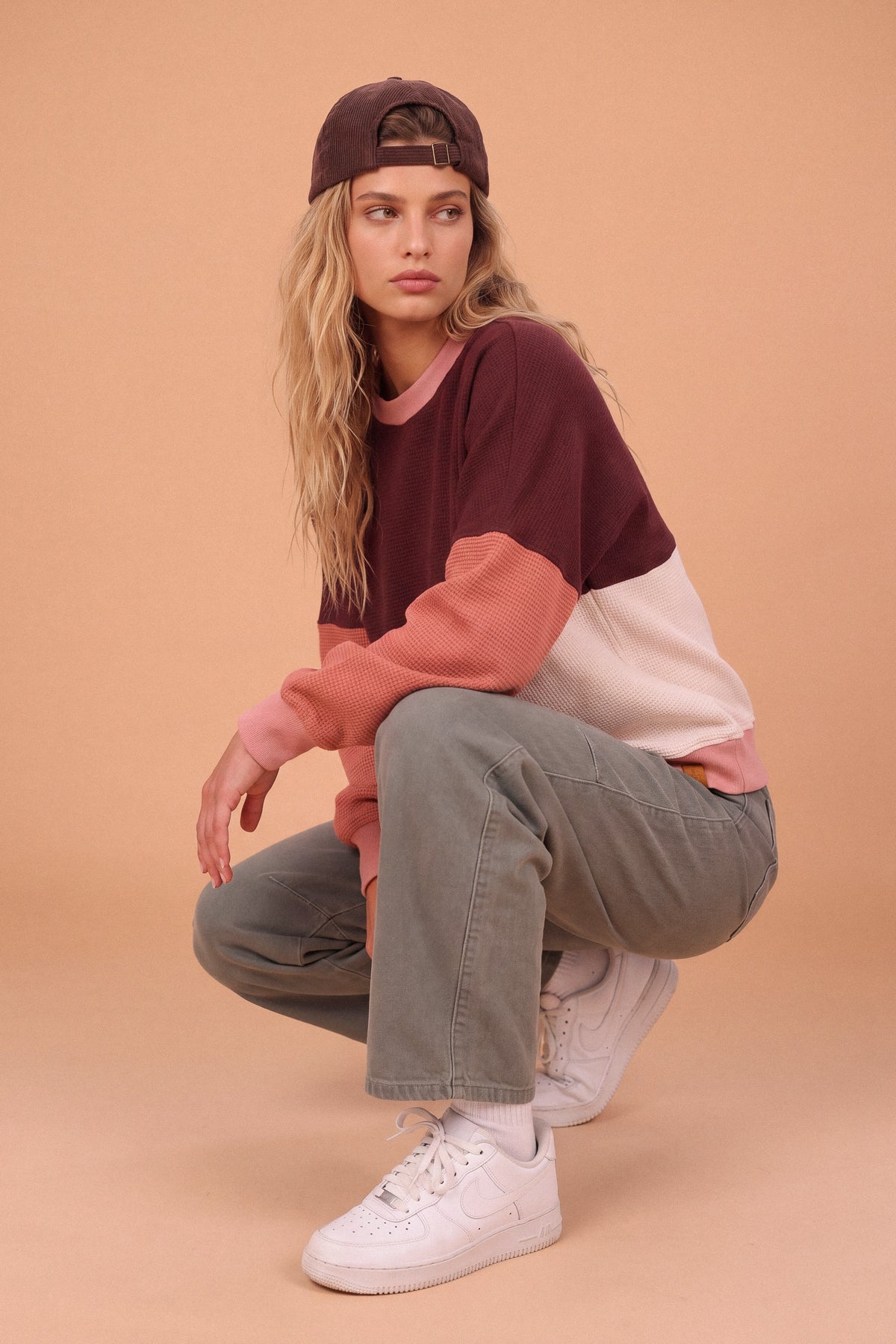 Sweater Aldina Maroon