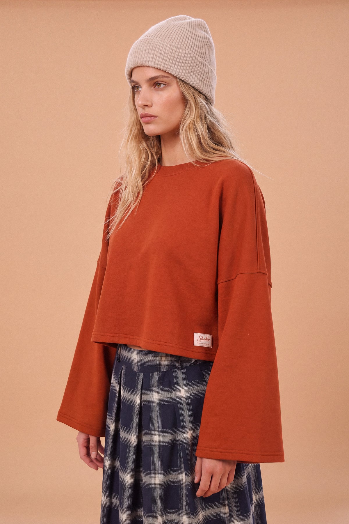 Sweatshirt Joe Terracotta