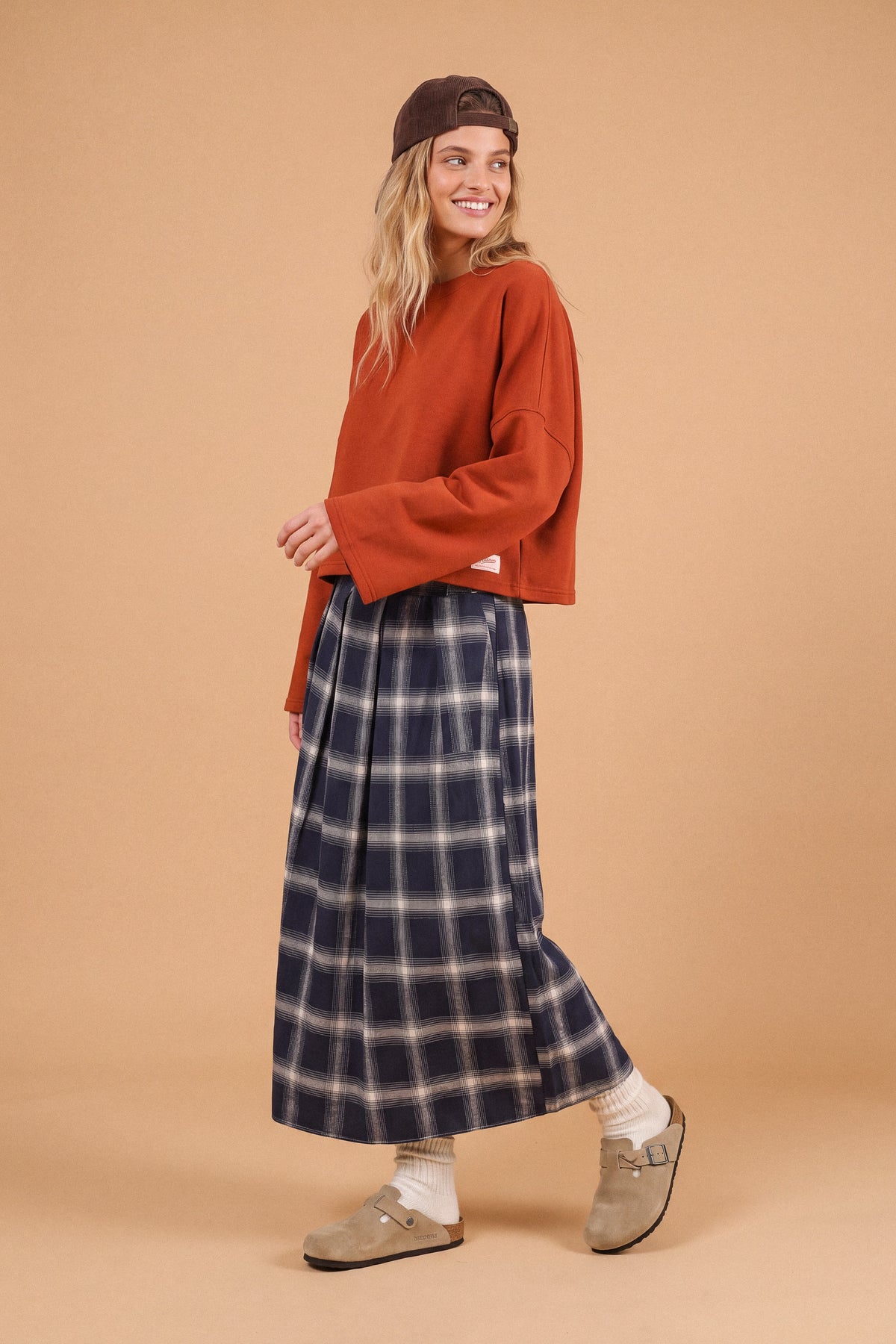 Sweatshirt Joe Terracotta