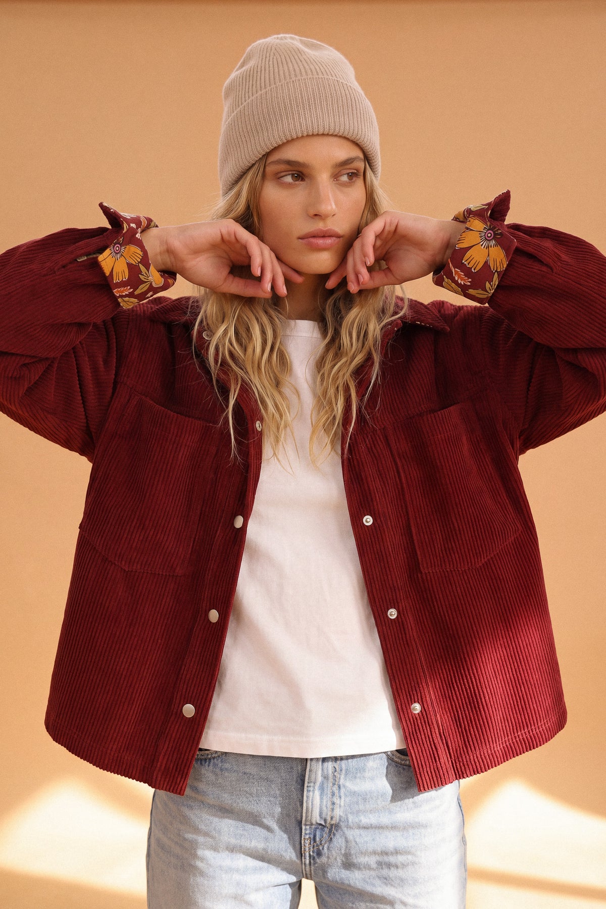 Jacket Calla Burgundy