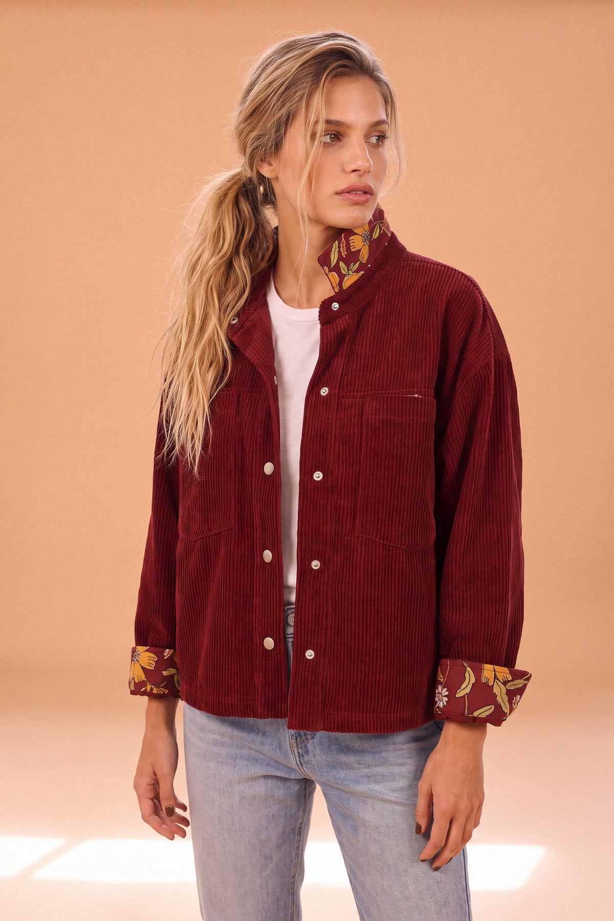 Jacket Calla Burgundy