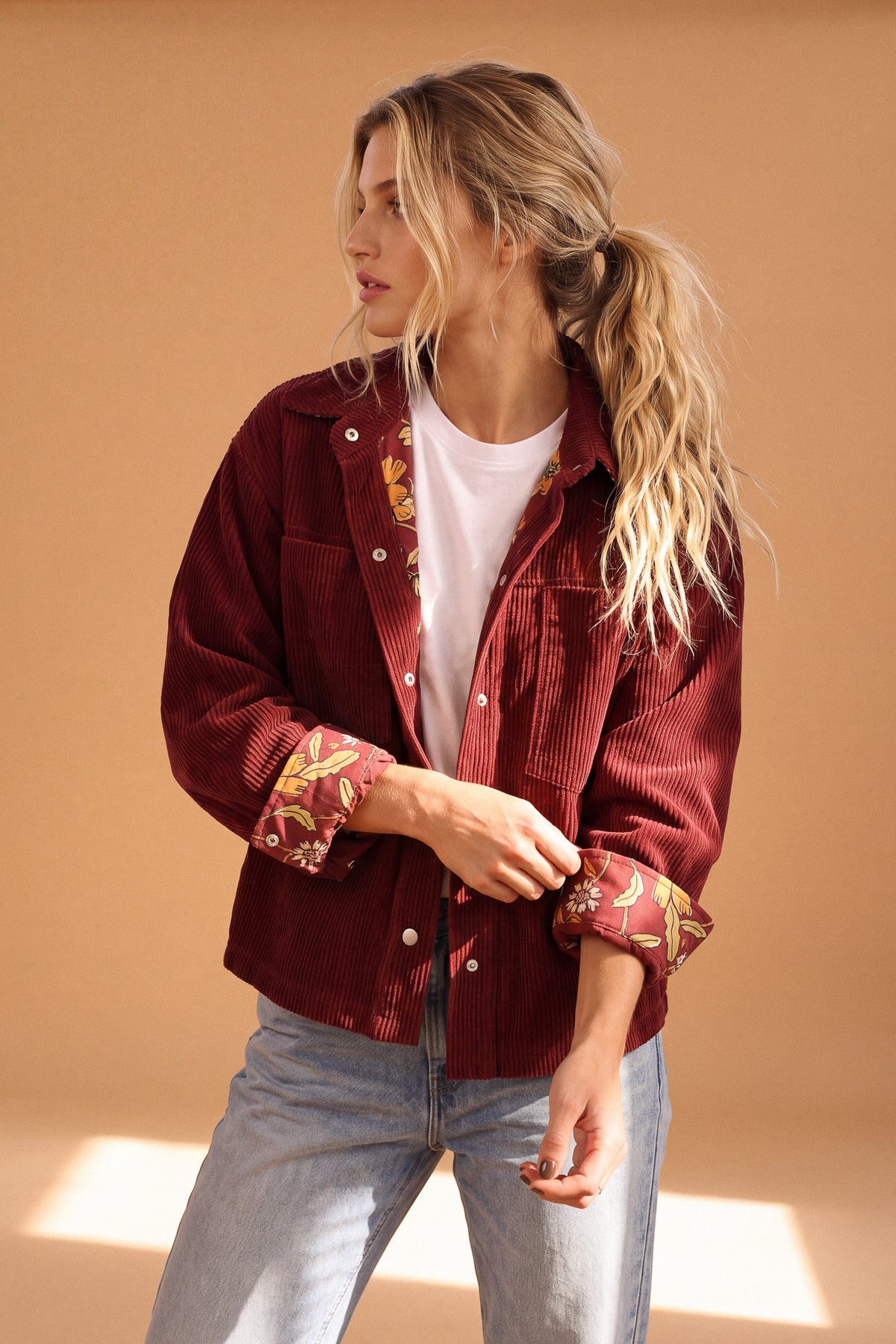 Jacket Calla Burgundy