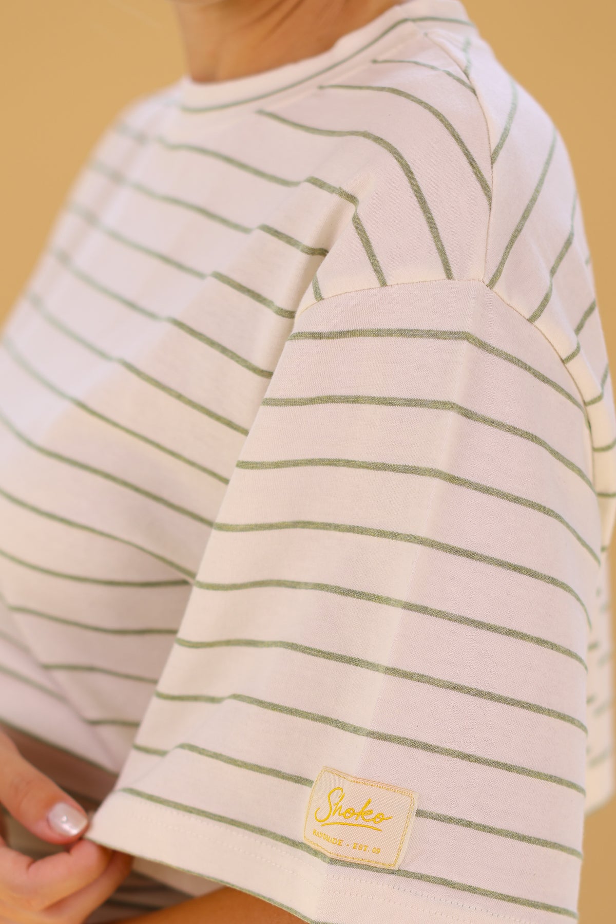 Top Sierra Olive Stripes