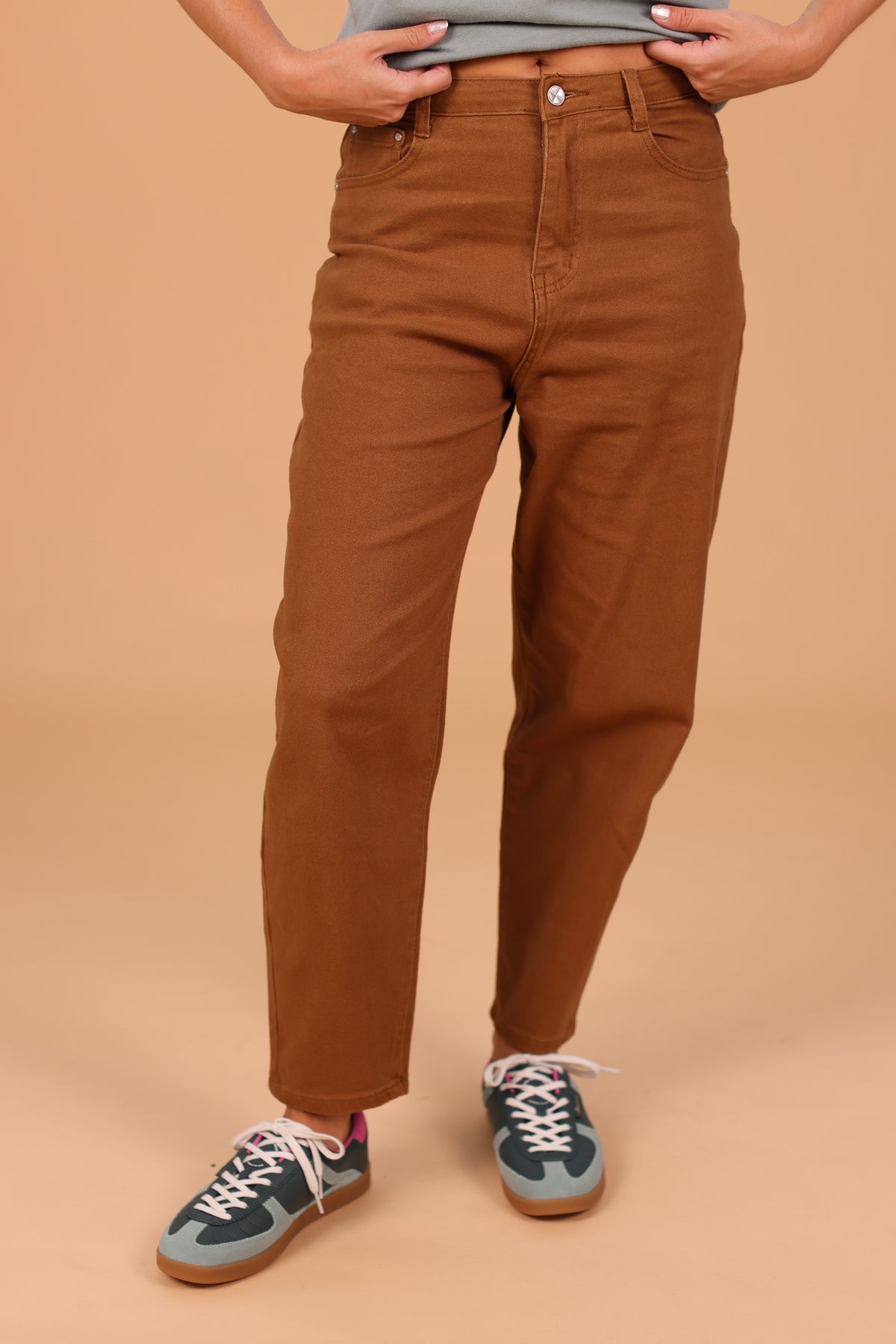 Trousers Odette Camel