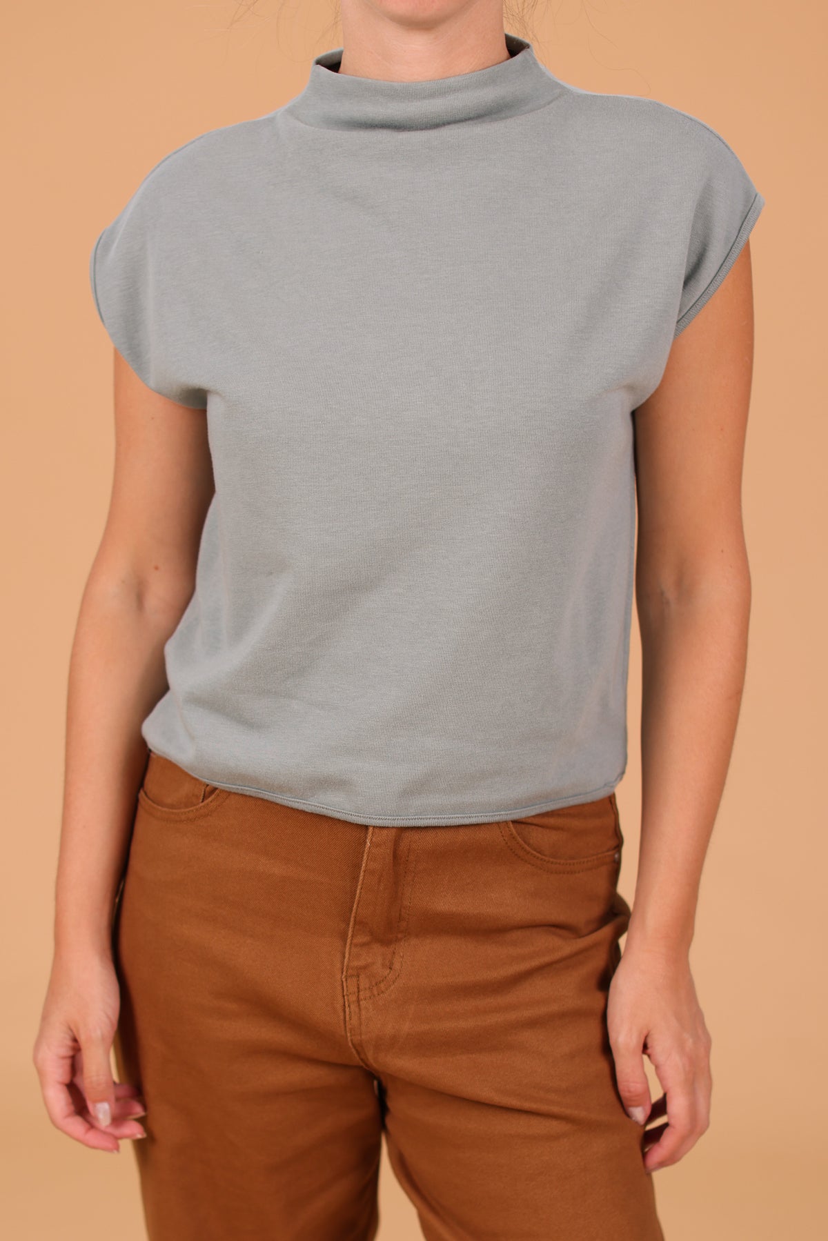 Top Ingrid Dusty Mint