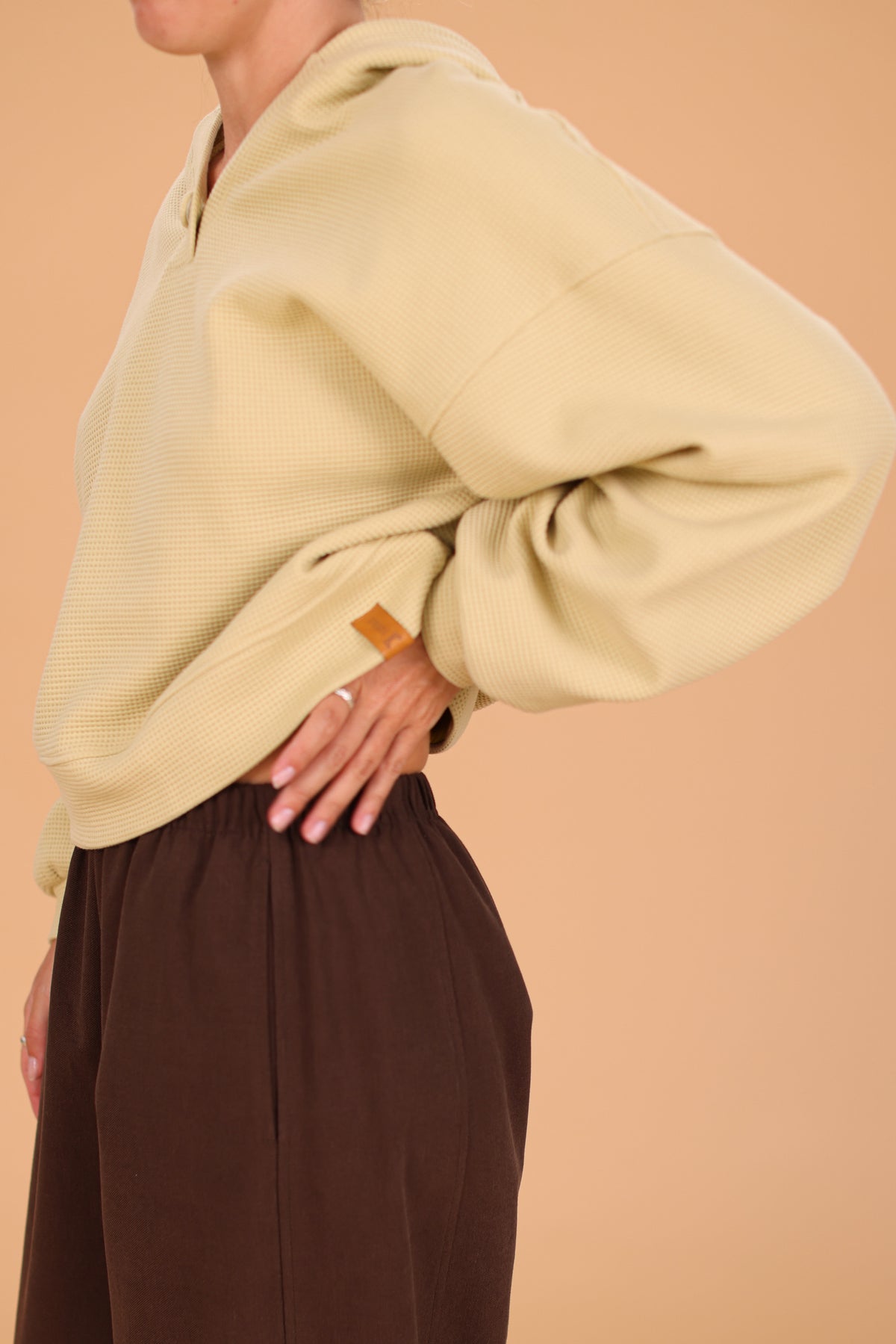 Hoodie Salma Dusty Lime