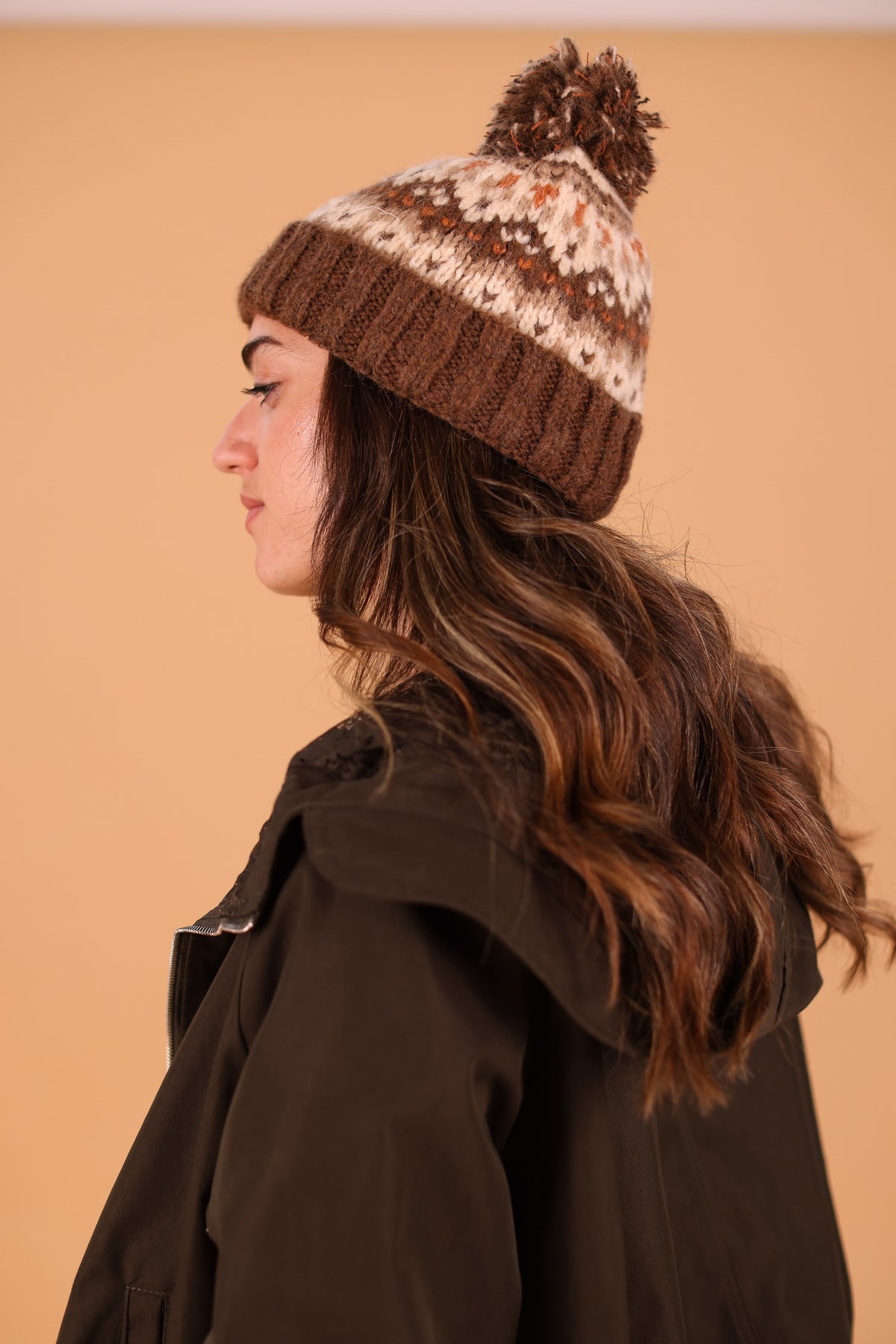 Beanie Nordic Brown