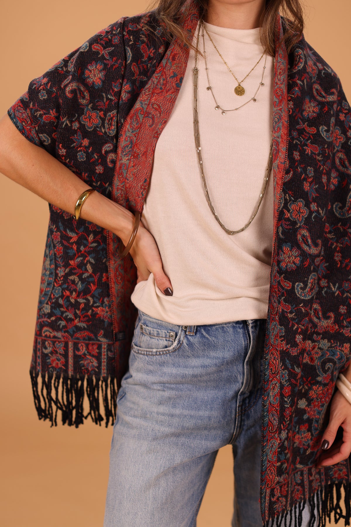Scarf Salem Red