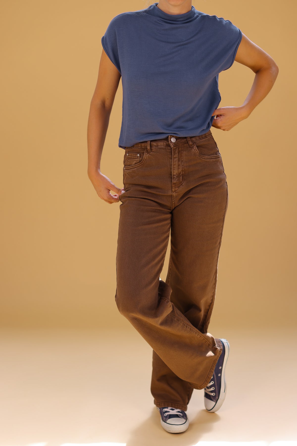 Top Ingrid Blue