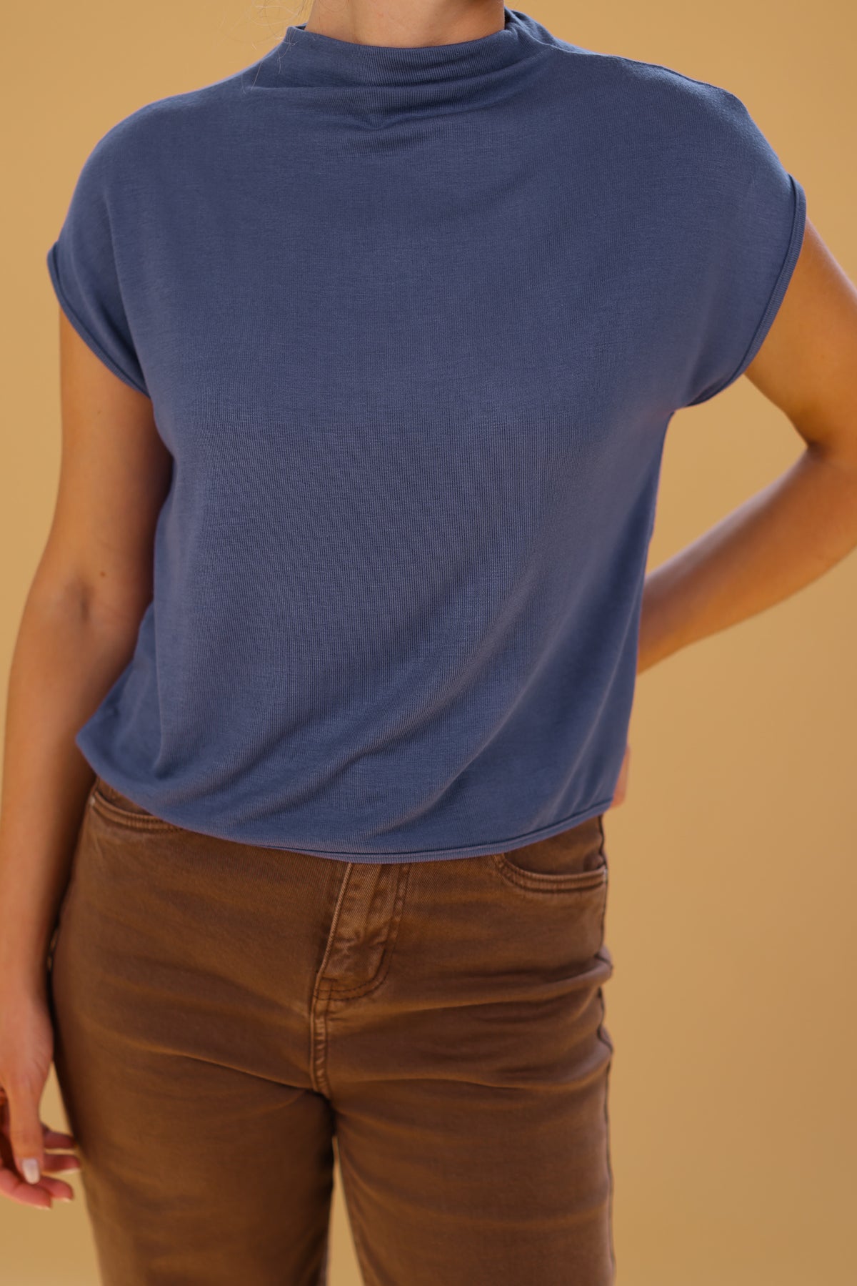 Top Ingrid Blue