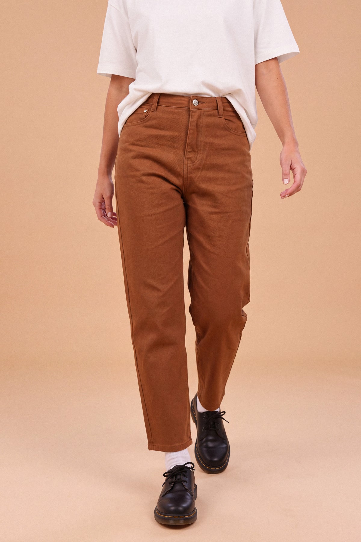 Trousers Odette Camel