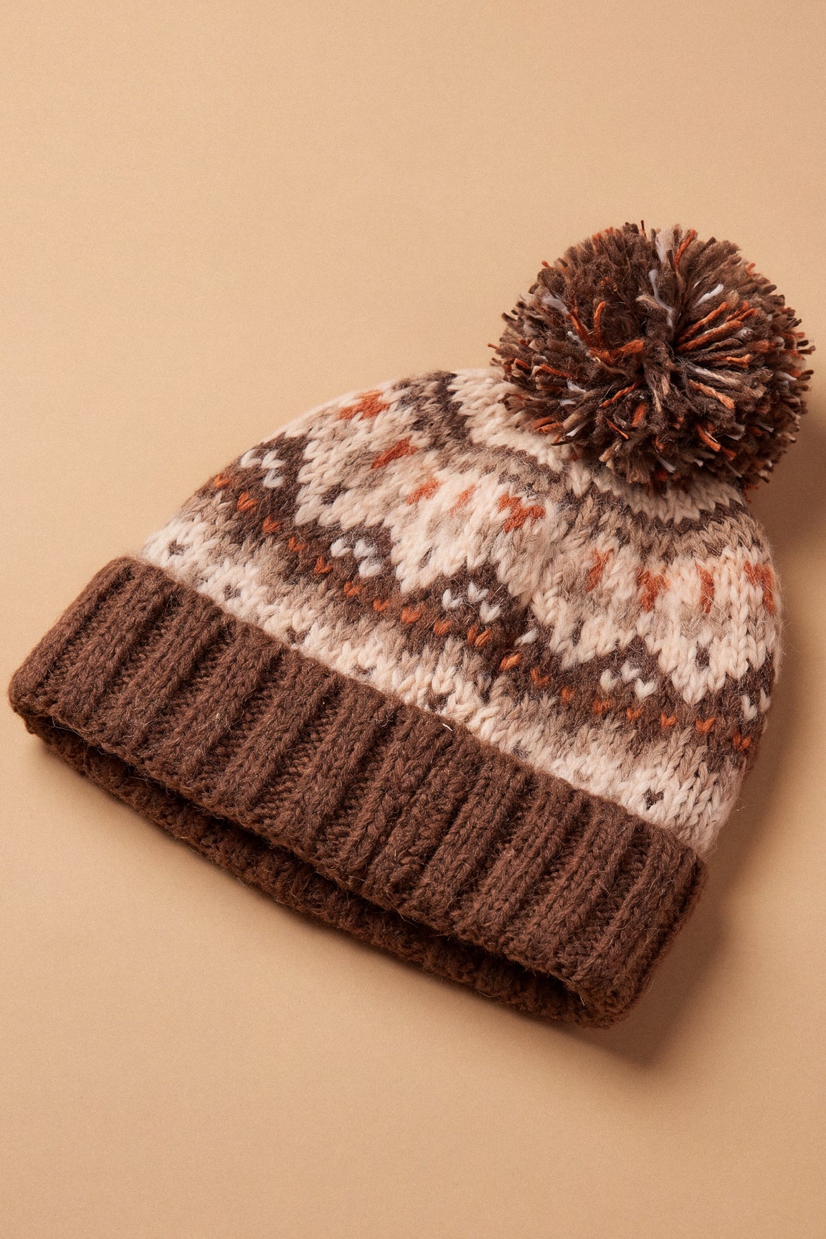 Beanie Nordic Brown