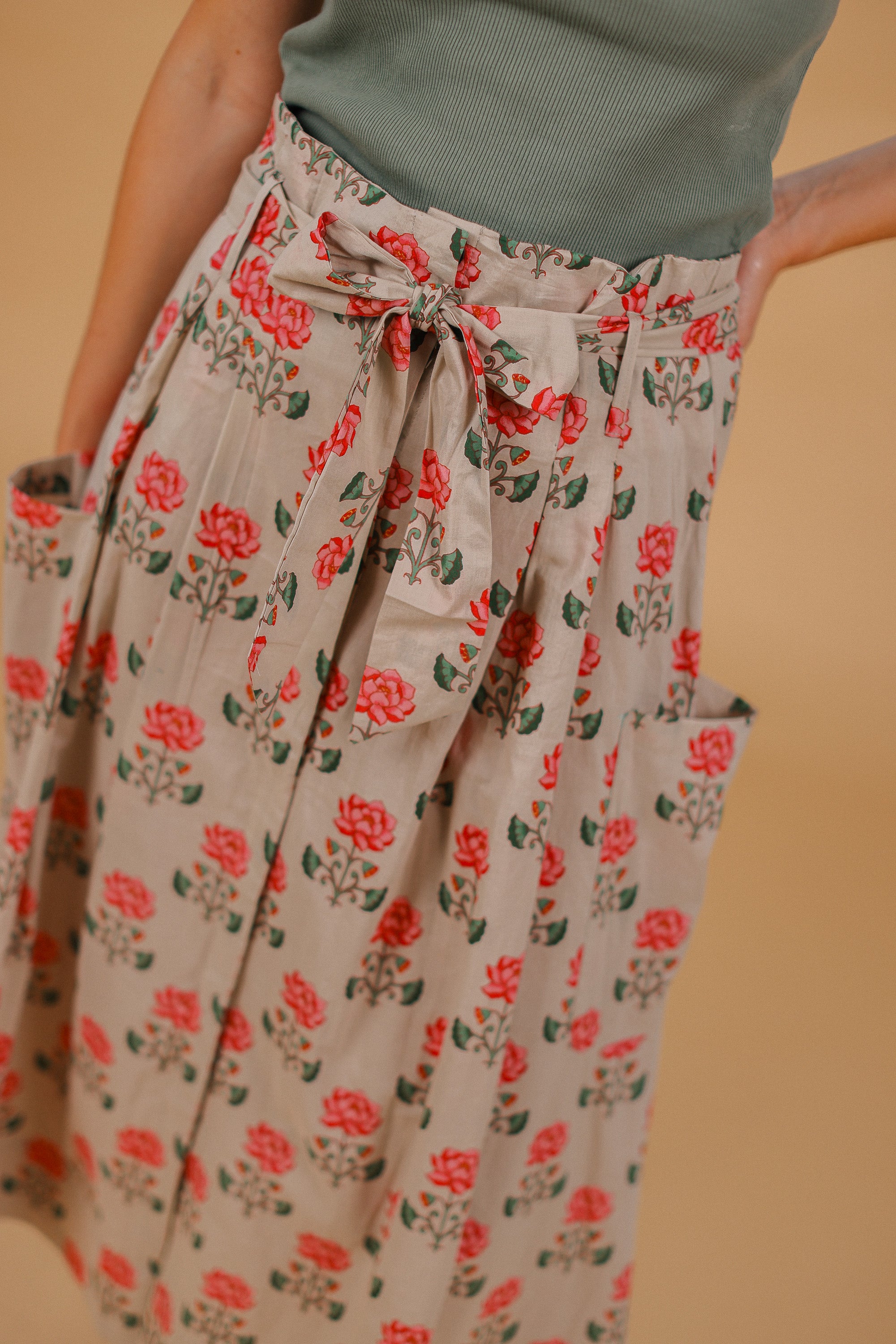Skirt Malvina Mocha Floral